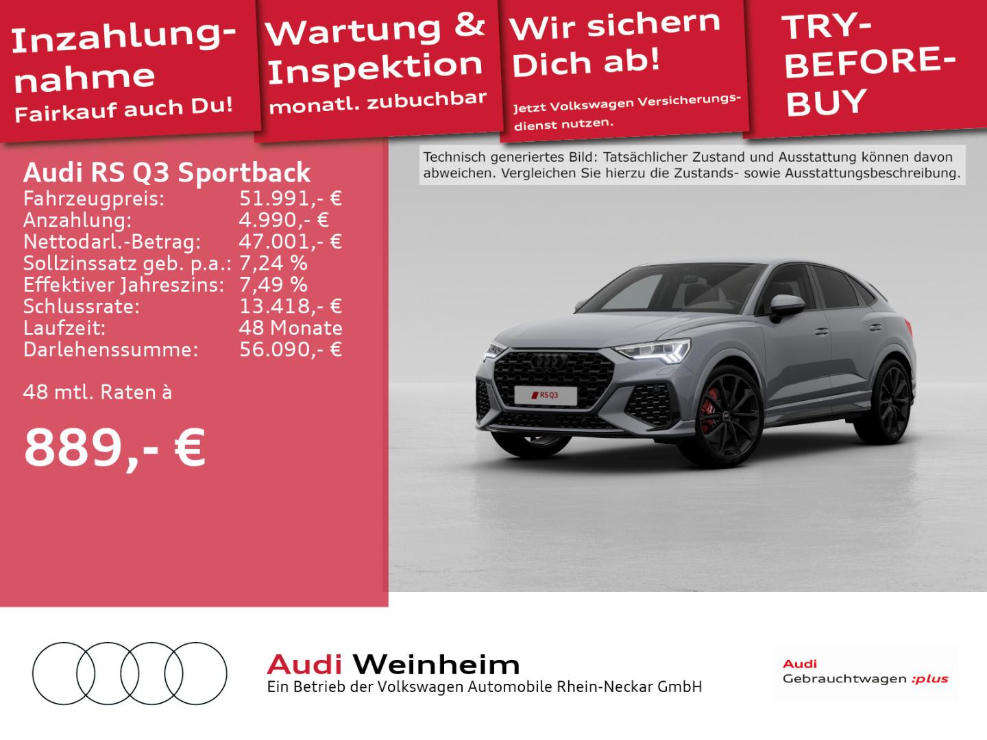 Image about Audi RS Q3 Sportback TFSI quattro S tronic