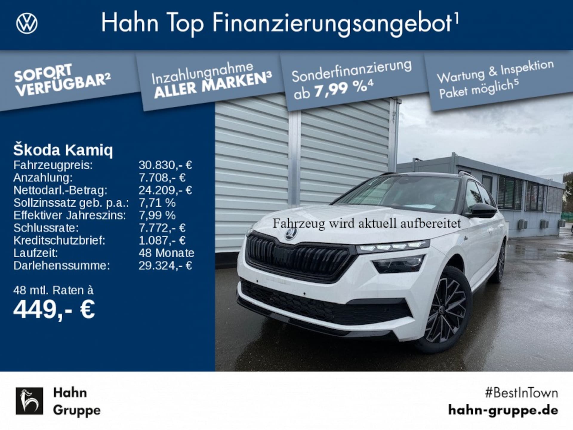 Skoda Kamiq Monte Carlo