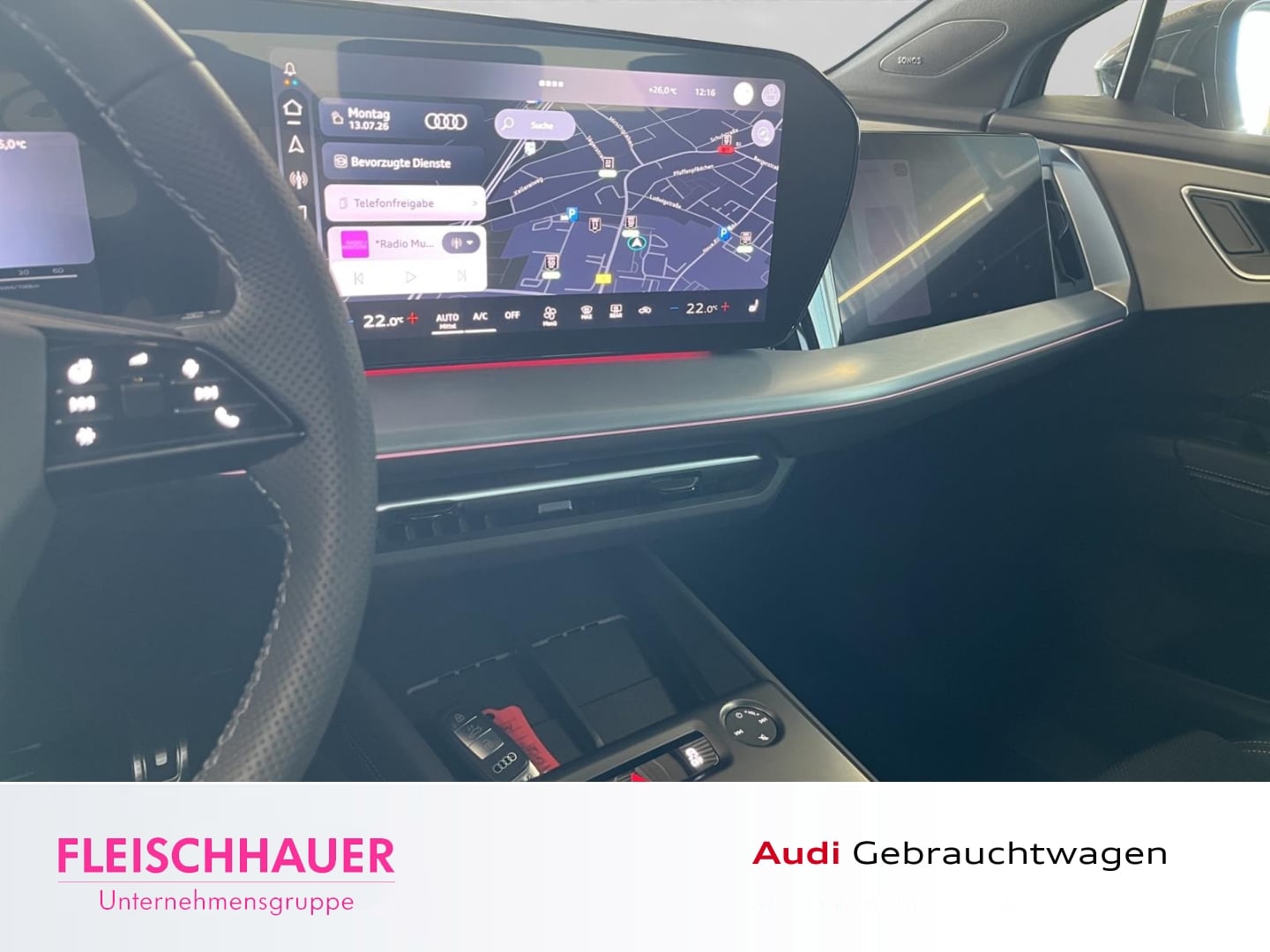 Bild über Audi Q4 Sportback e-tron e-tron performance 210 kW - für weitere Informationen kontaktieren Sie den Audi Partner