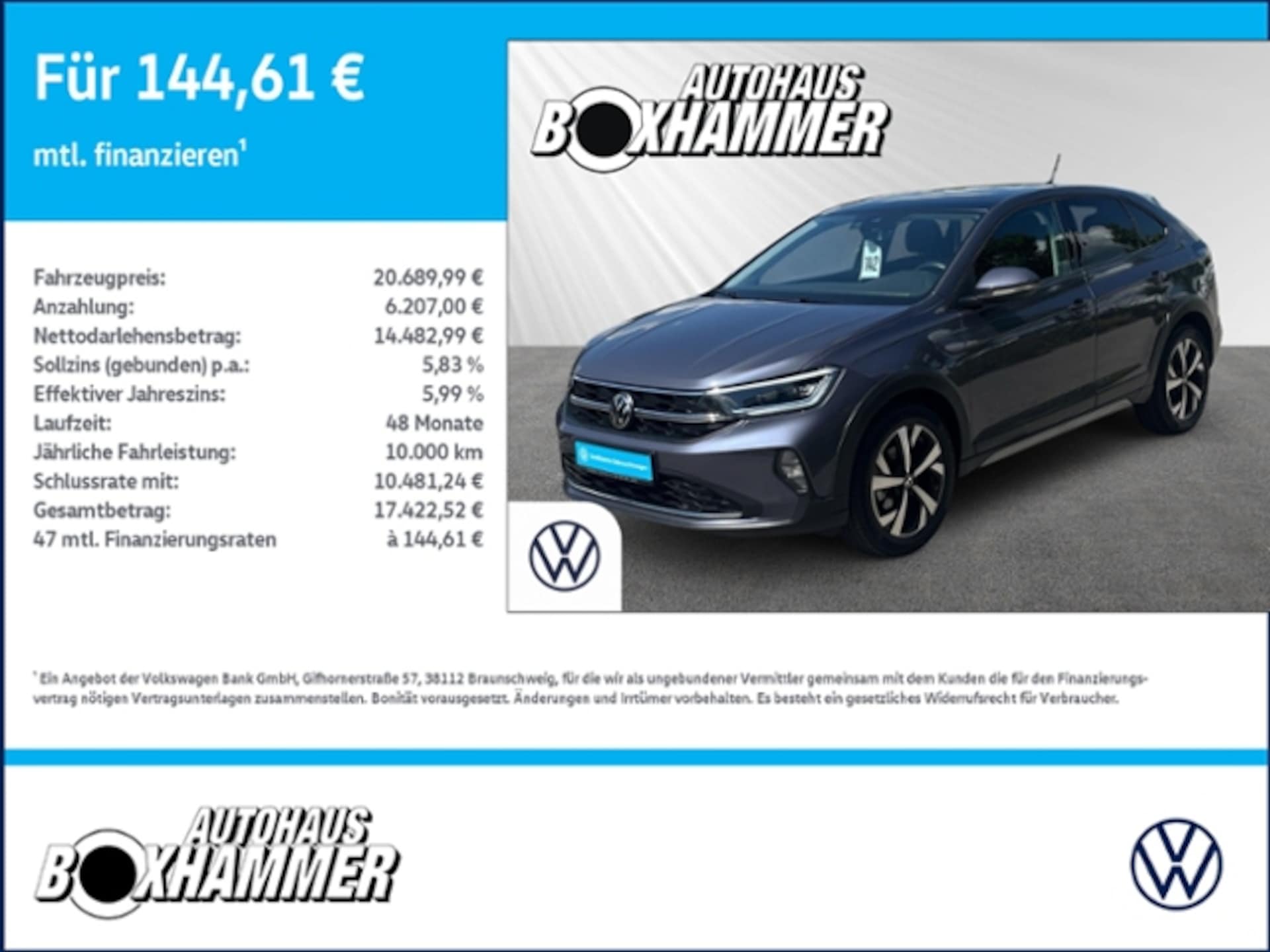 Volkswagen Taigo Style