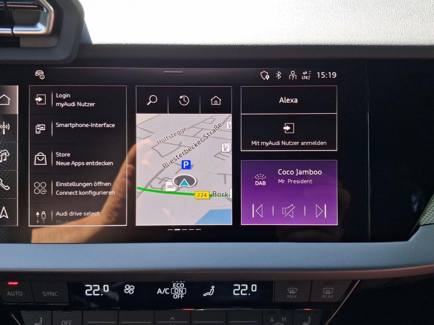 Bild über Audi A3 Sportback TFSI e TFSI e 150 kW S tronic - für weitere Informationen kontaktieren Sie den Audi Partner