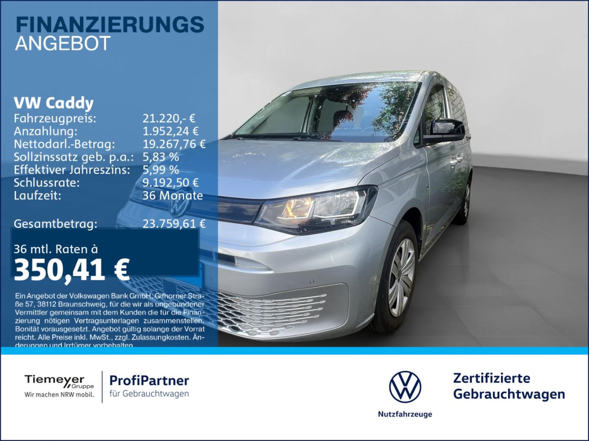 Volkswagen Caddy Basis-Modell