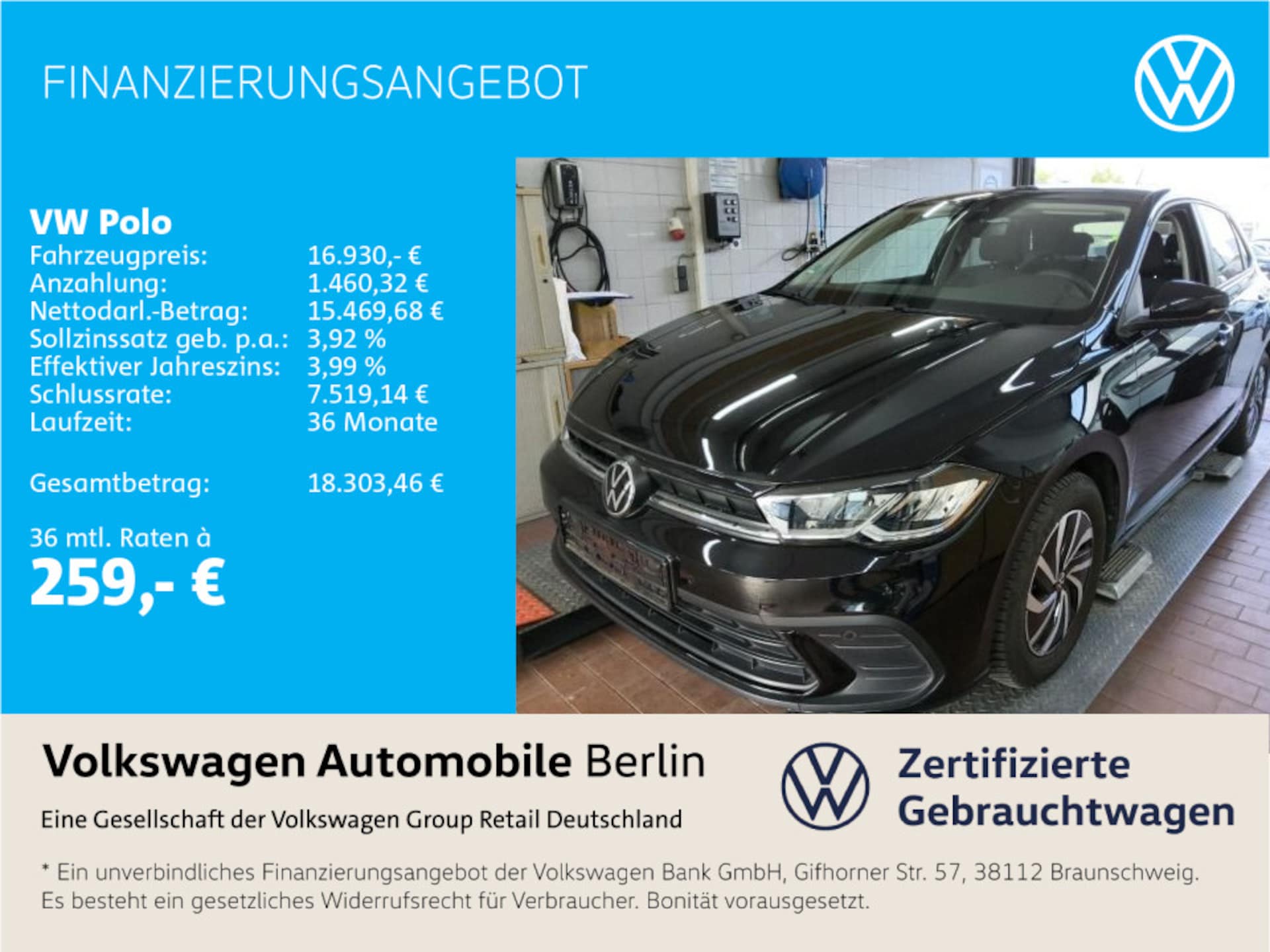 Volkswagen Polo Basis-Modell