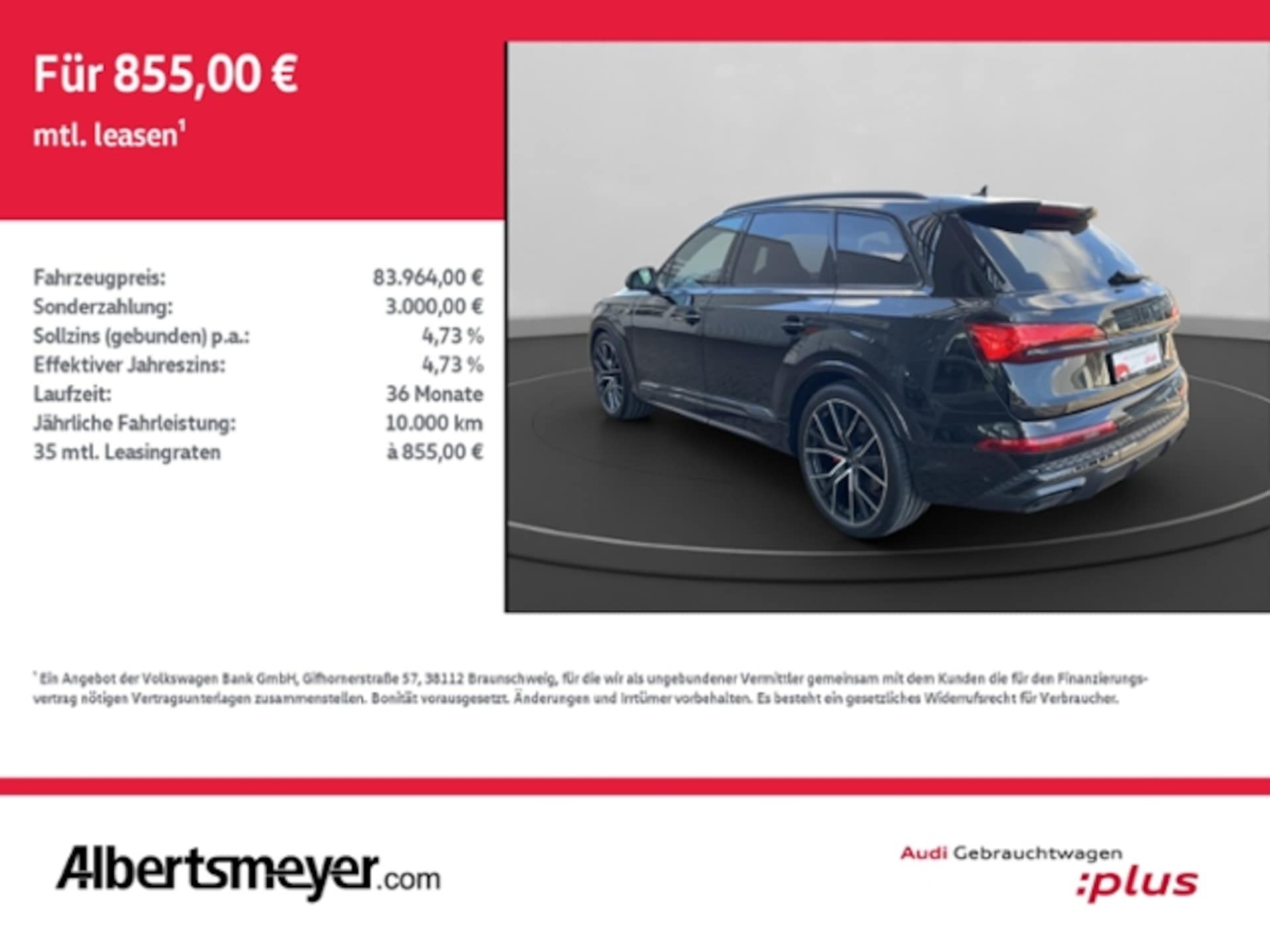 Audi Q7 SUV S line