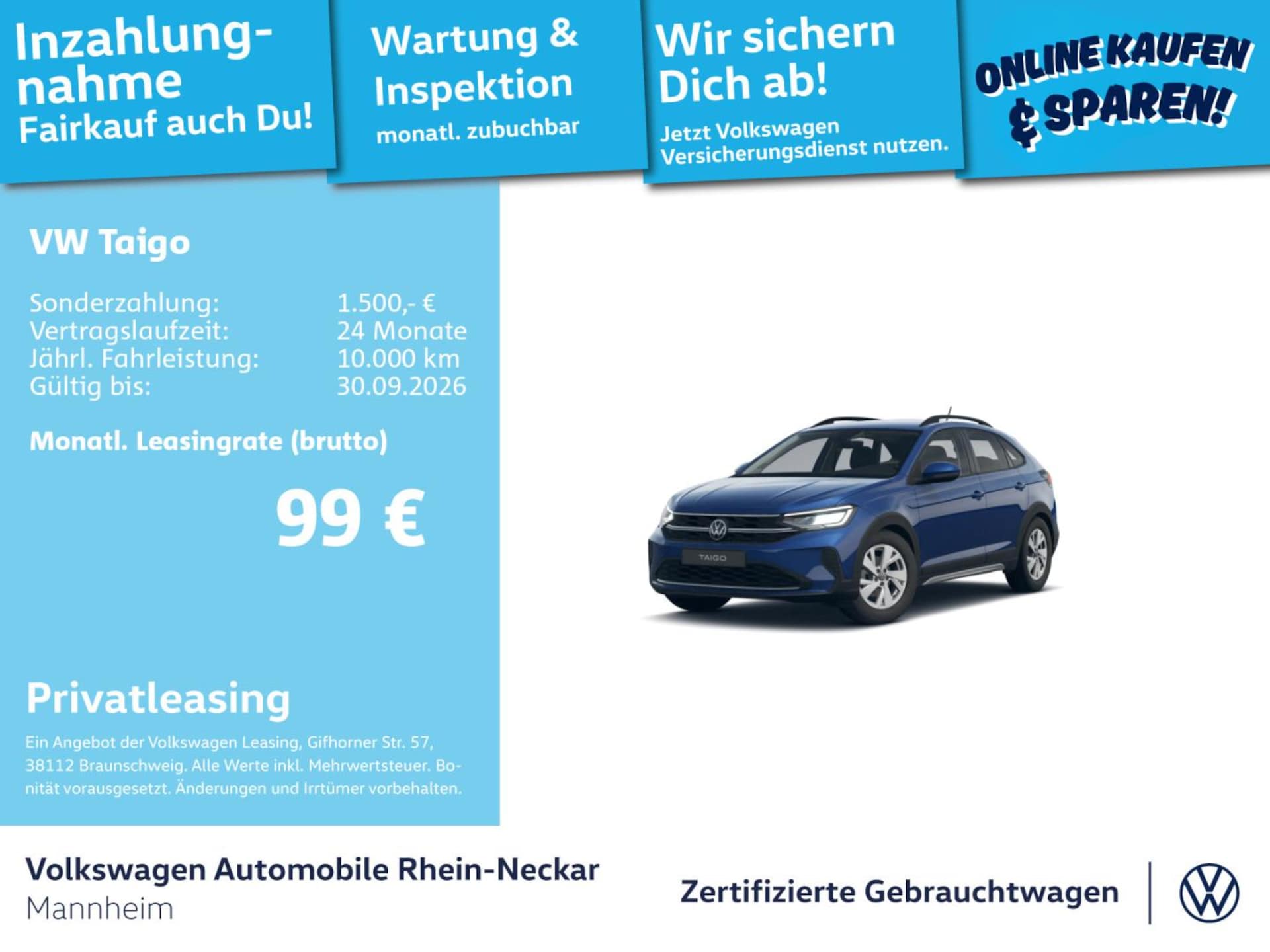 Volkswagen Taigo Life