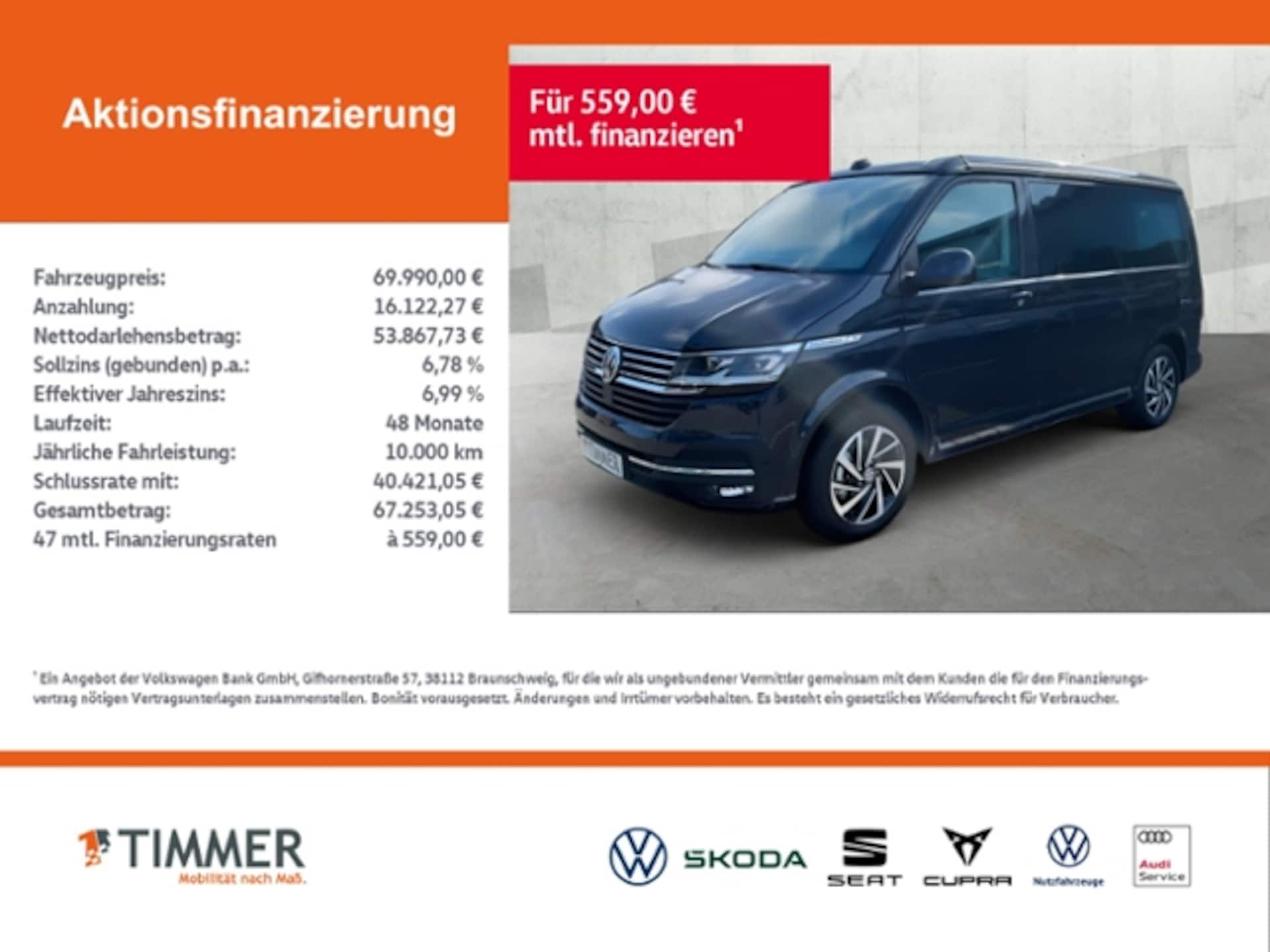 Volkswagen T6.1 California Ocean