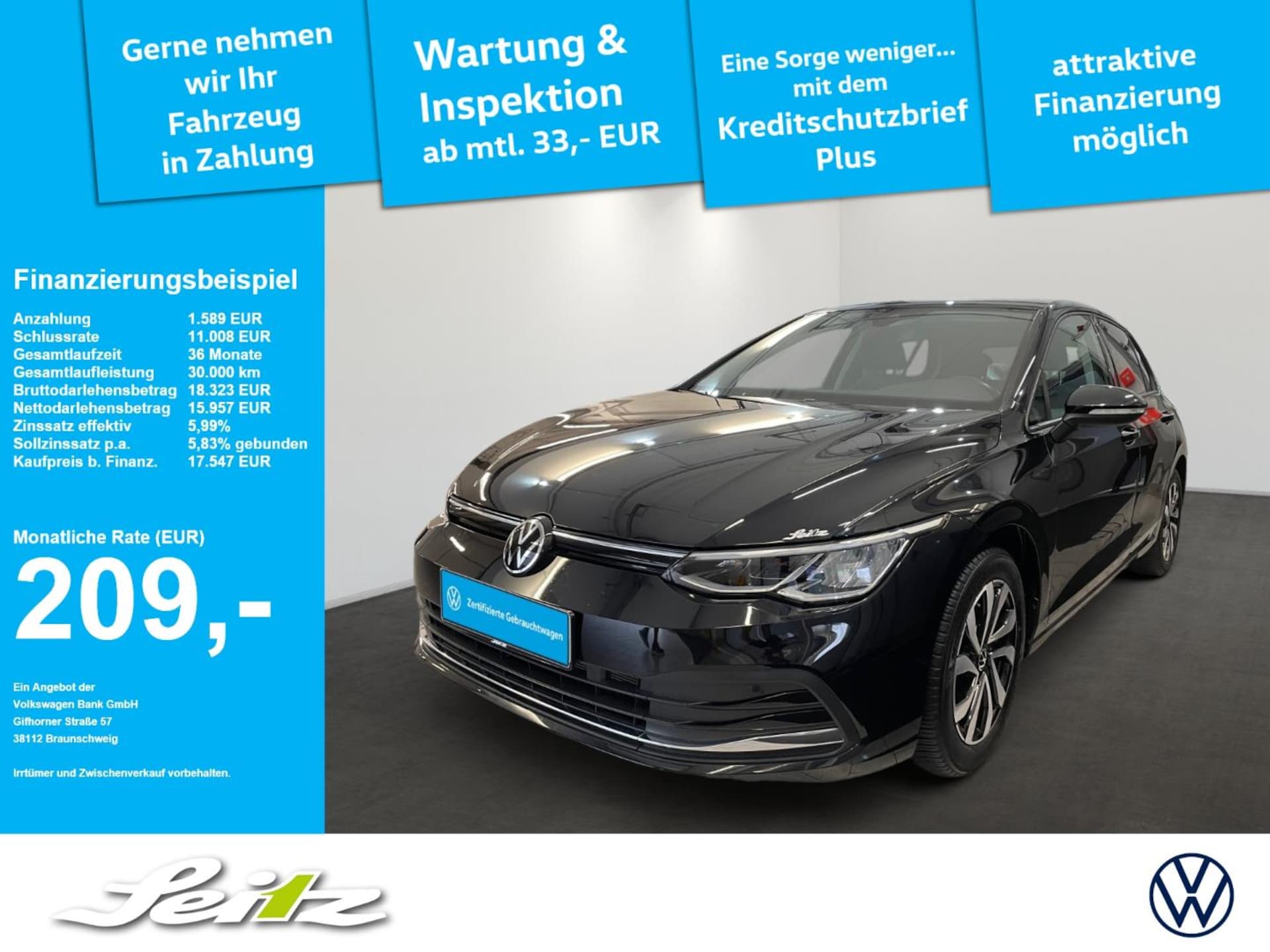 Volkswagen Golf 2022