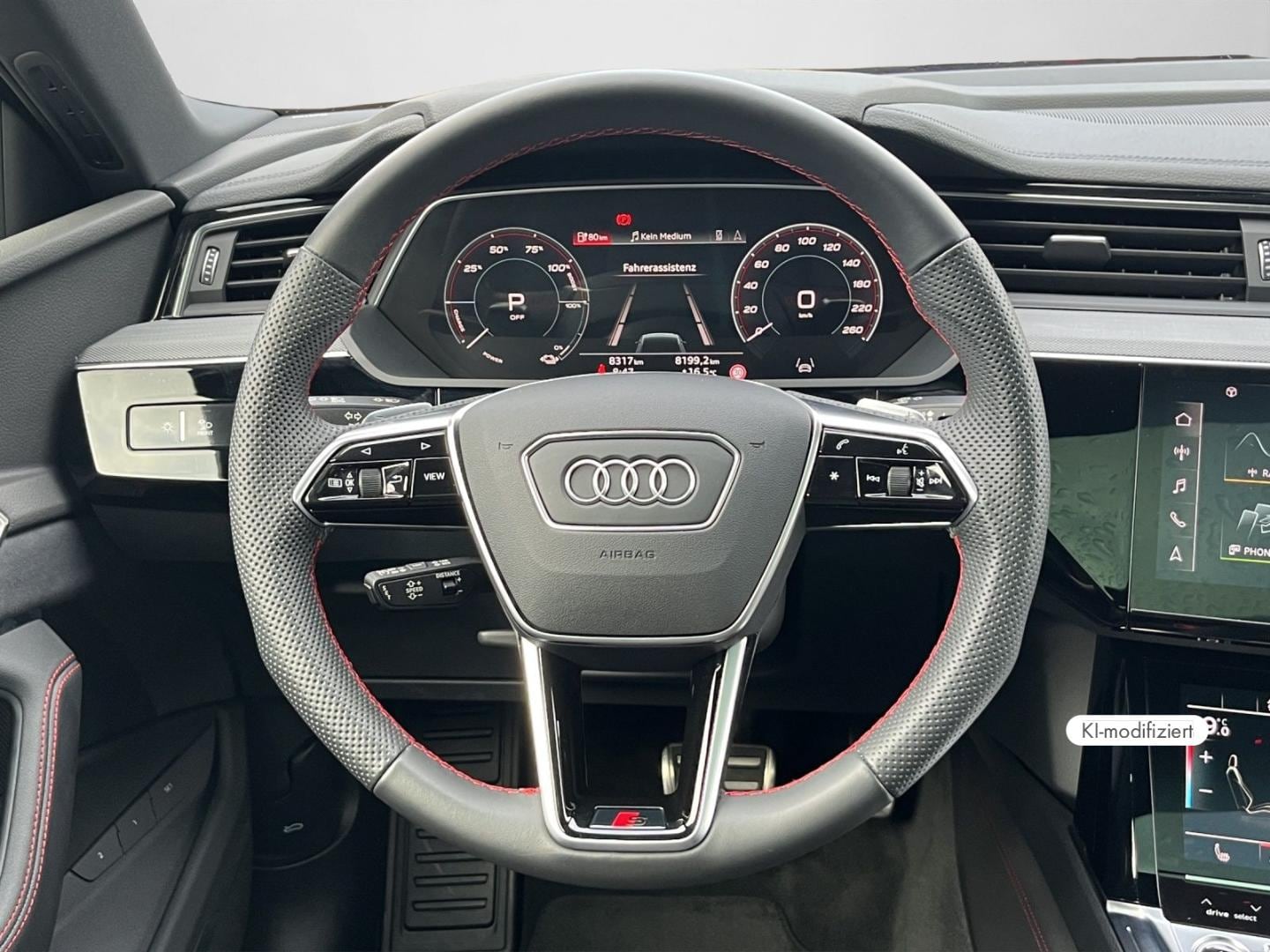 Bild über Audi Q8 e-tron S line 55 e-tron quattro - für weitere Informationen kontaktieren Sie den Audi Partner
