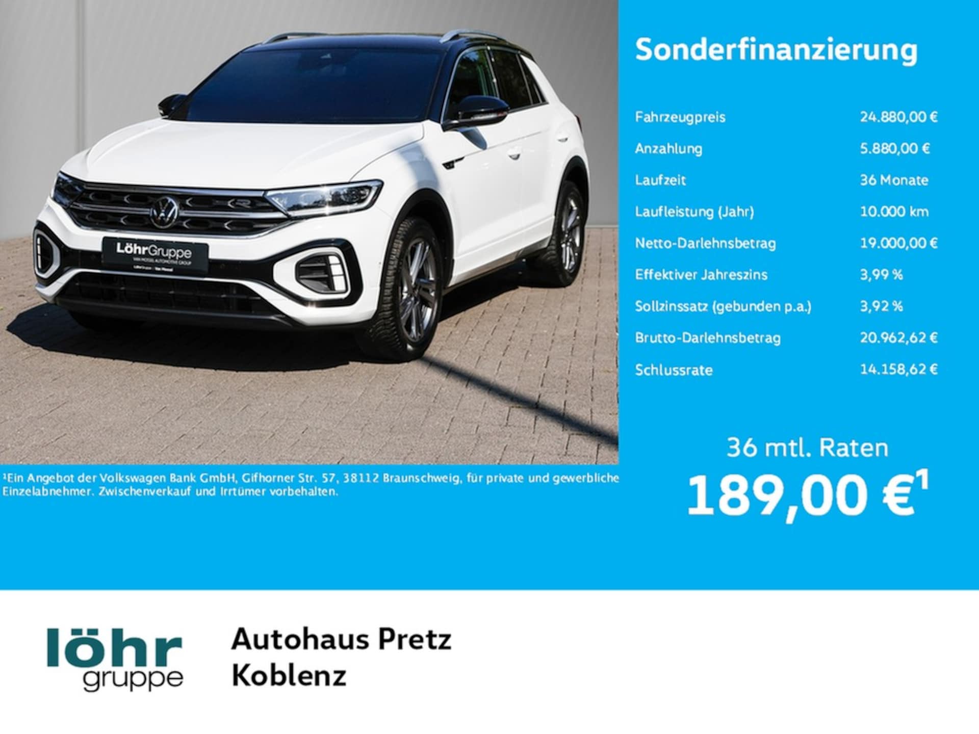 Volkswagen T-Roc R-Line