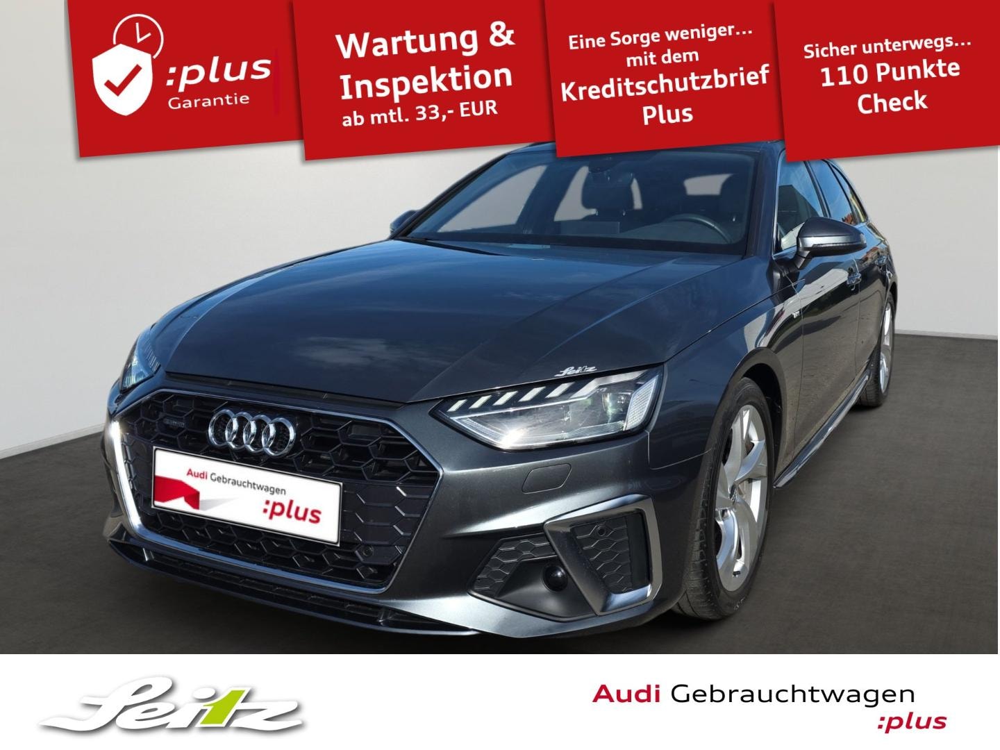 Bild über Audi A4 Avant S line 45 TFSI quattro S tronic - für weitere Informationen kontaktieren Sie den Audi Partner