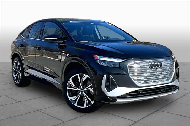 Used 2023 Audi Q4 Sportback e-tron Premium Plus with VIN WA132BFZXPP055110 for sale in Peabody, MA