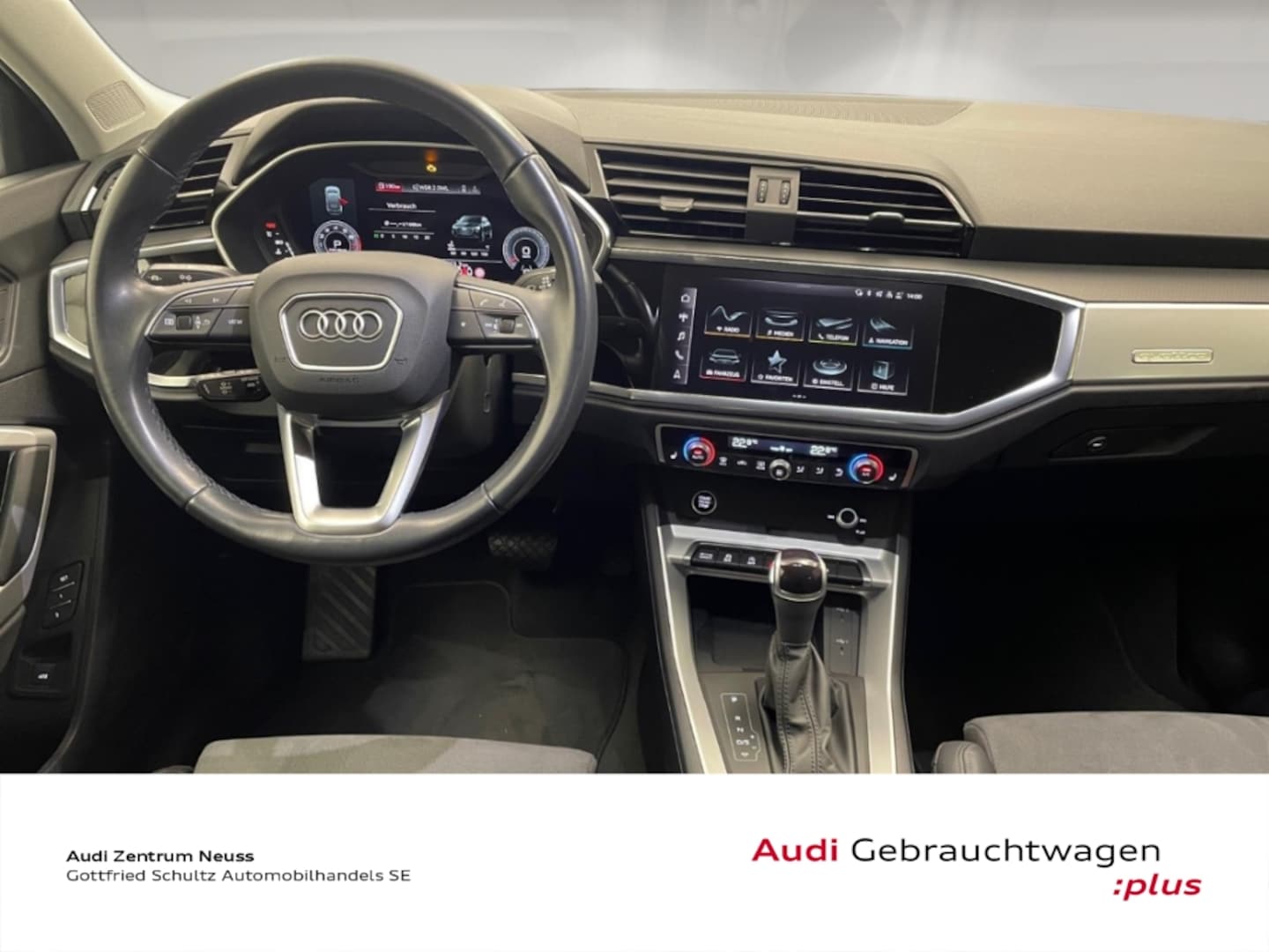 Bild über Audi Q3 Sportback 40 TFSI quattro S tronic - für weitere Informationen kontaktieren Sie den Audi Partner