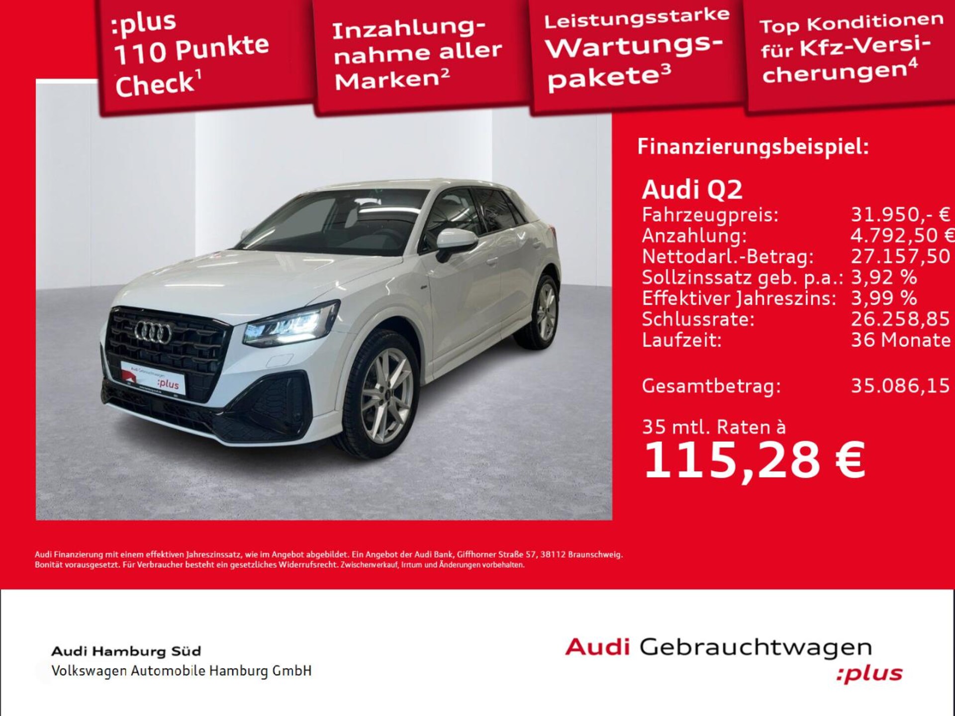 Audi Q2 S line