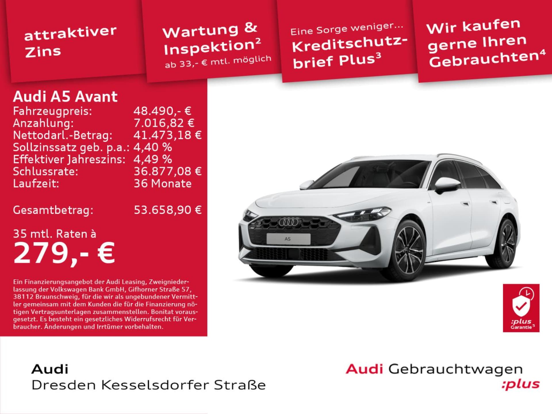 Audi A5 Avant e-hybrid