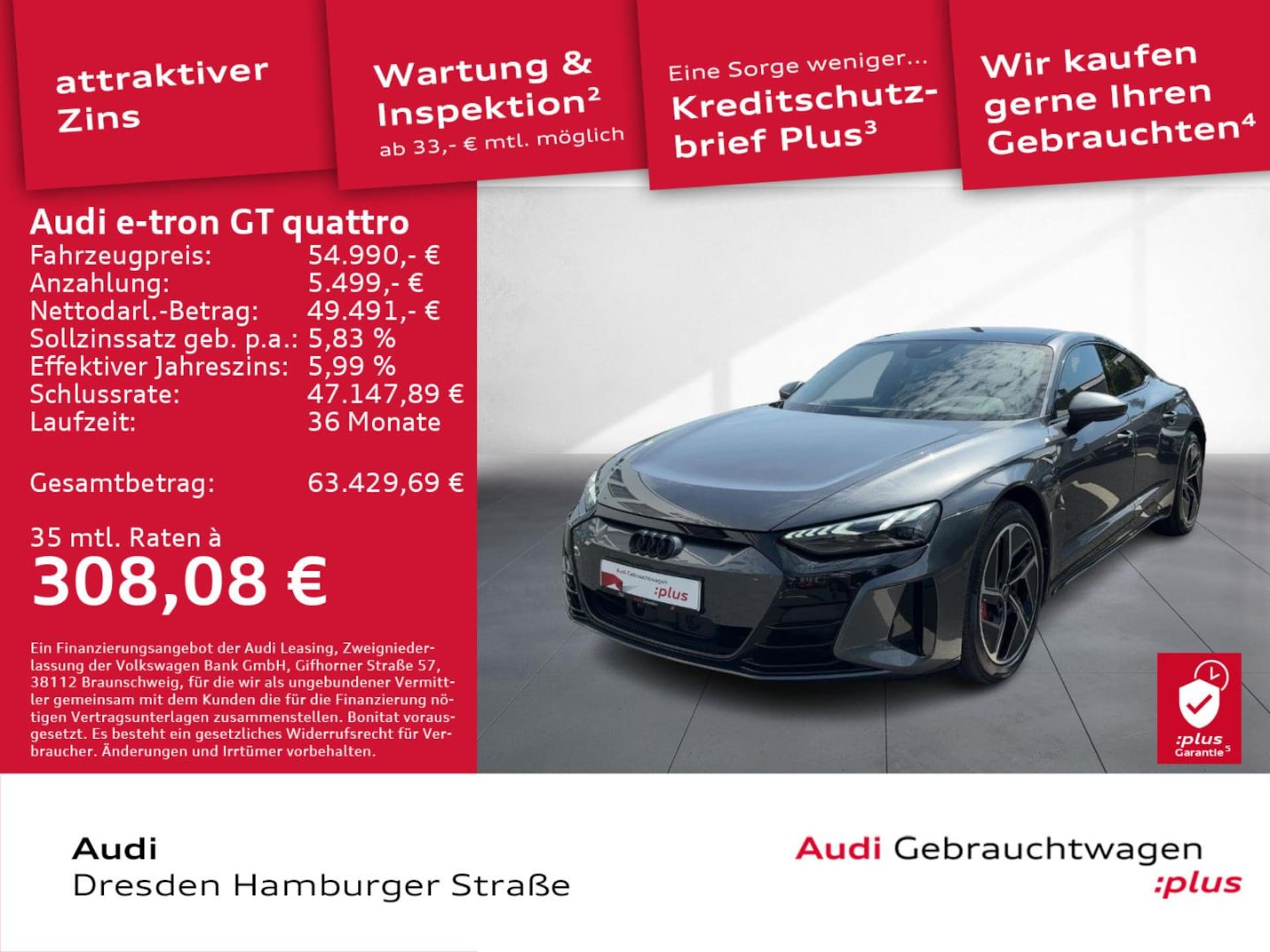 Audi e-tron GT quattro