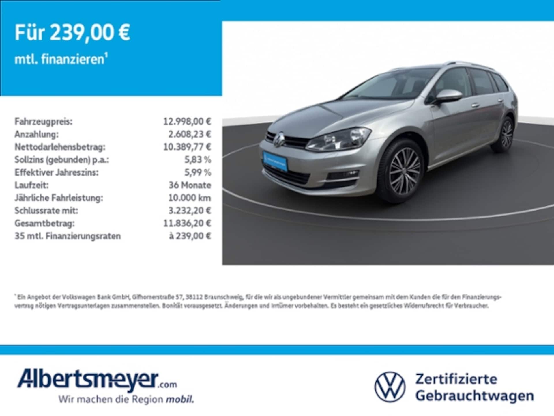 Volkswagen Golf Variant Comfortline