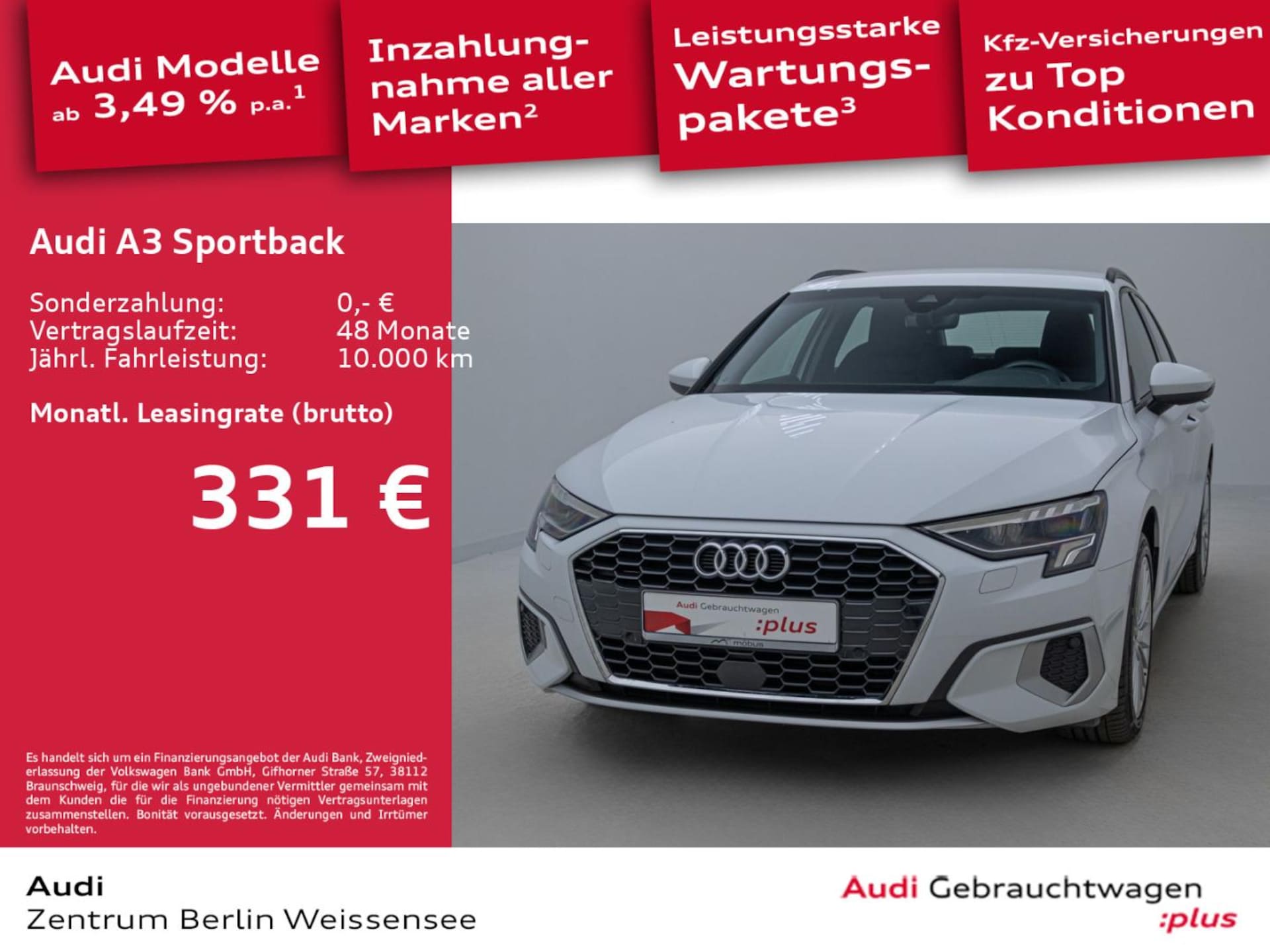 Audi A3 Sportback Advanced