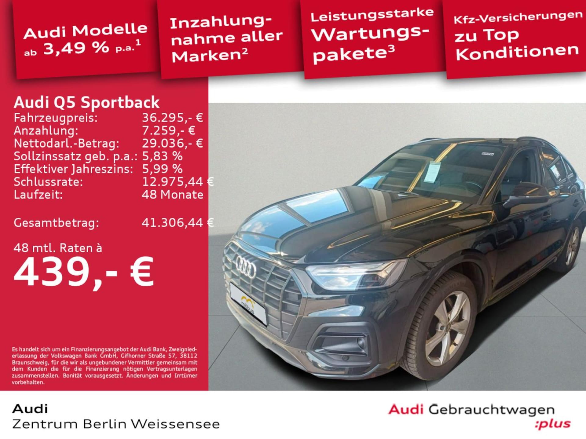 Audi Q5 Sportback advanced