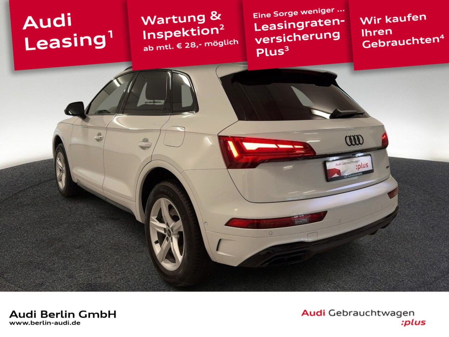 Bild über Audi Q5 TFSI e S line 55 TFSI e quattro S tronic - für weitere Informationen kontaktieren Sie den Audi Partner