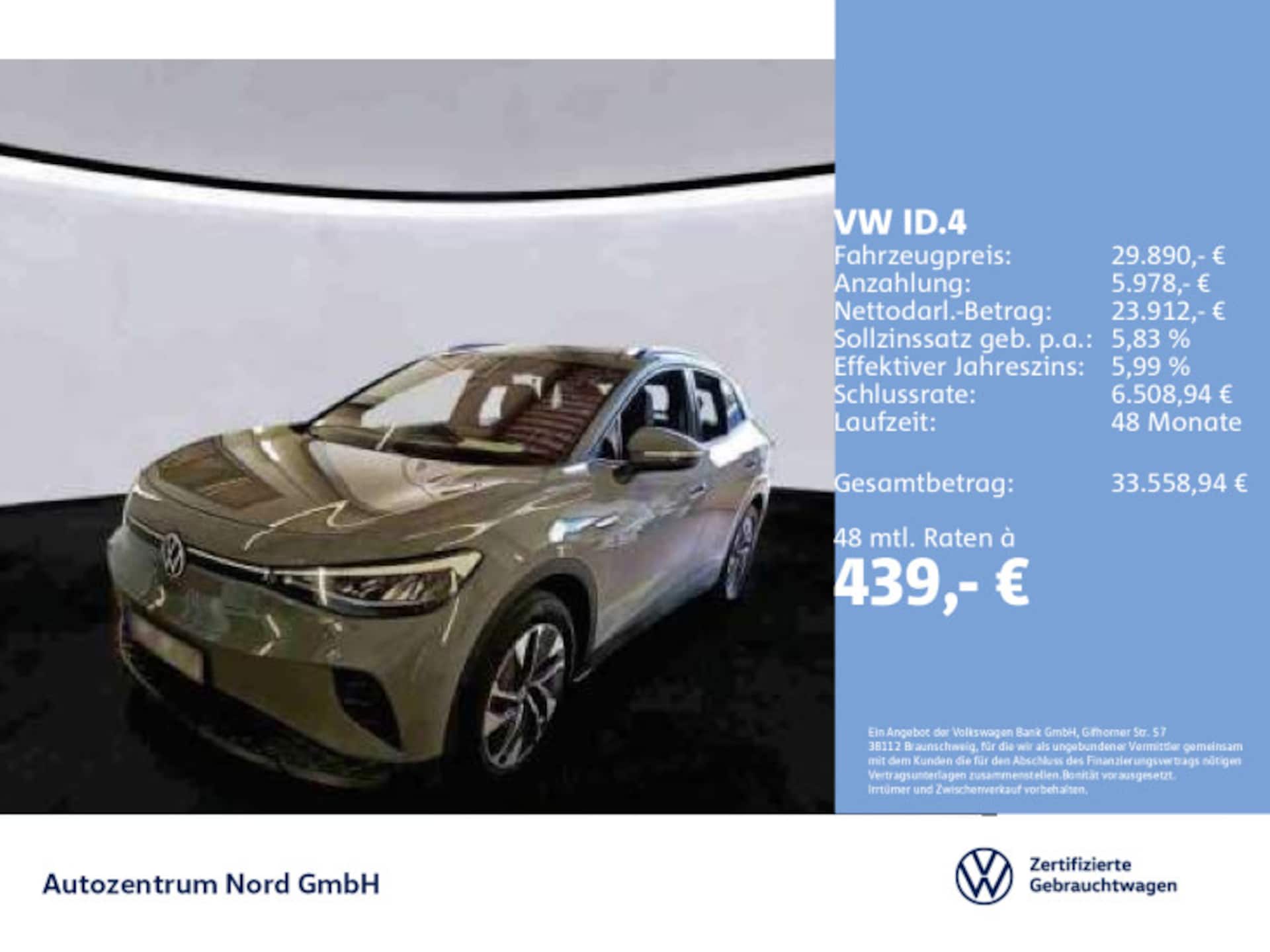 Volkswagen ID.4 Pro Performance