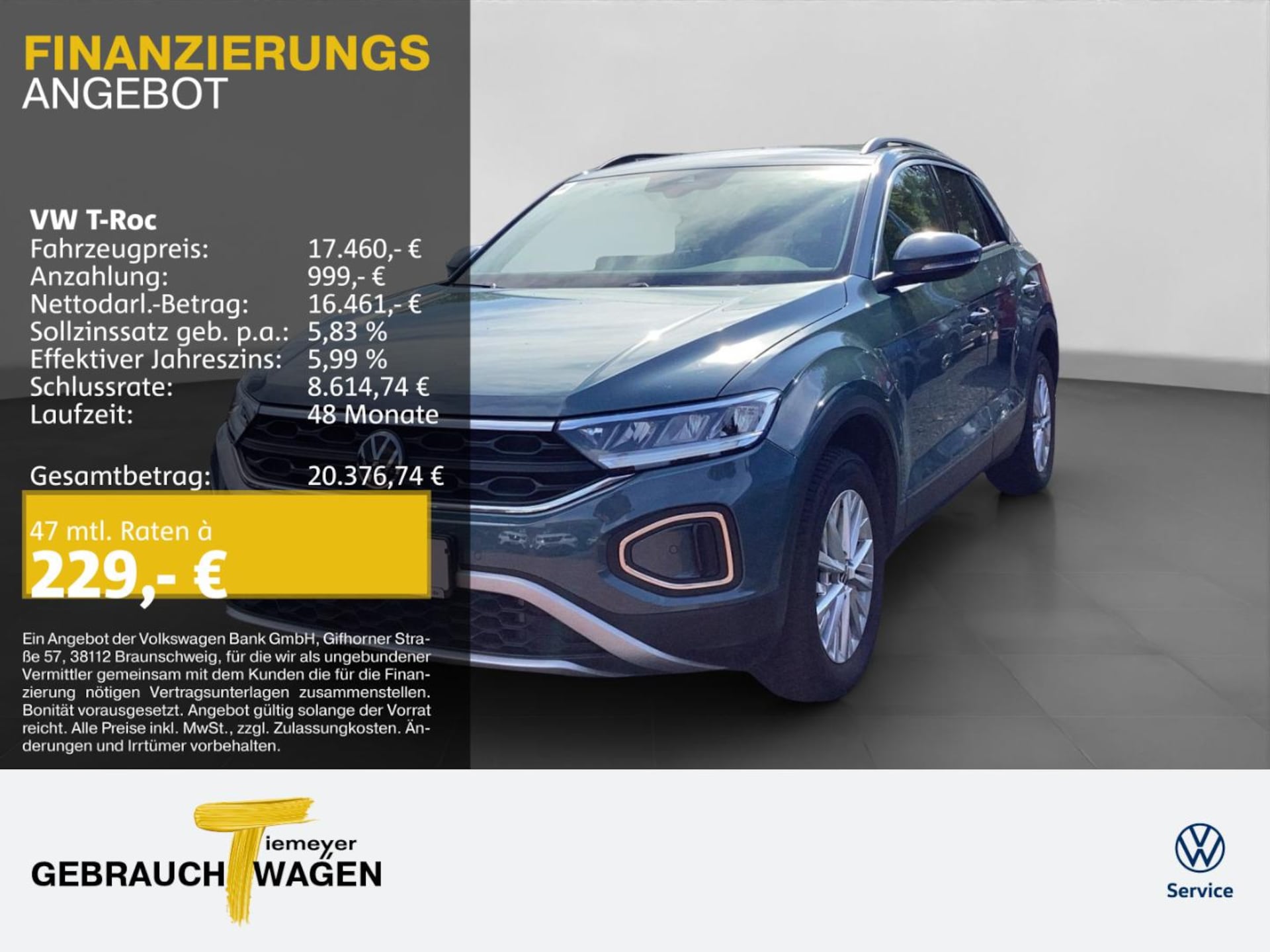 Volkswagen T-Roc Life