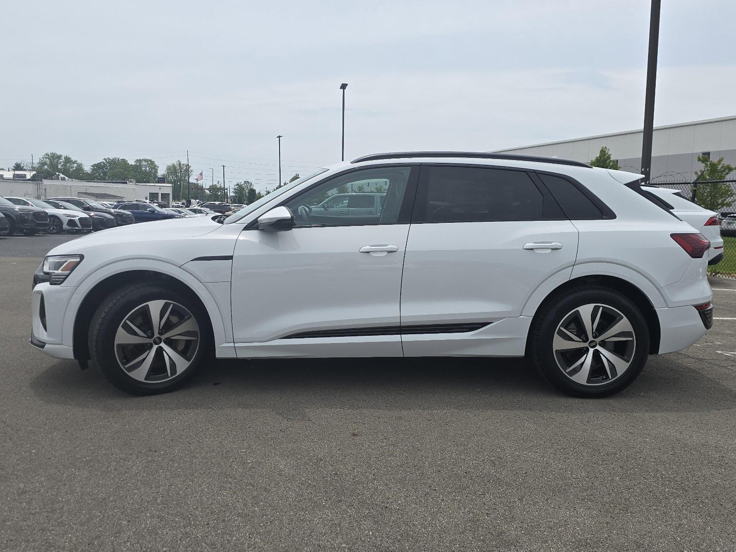 Certified 2024 Audi Q8 e-tron Premium with VIN WA14AAGE7RB017380 for sale in Columbus, OH