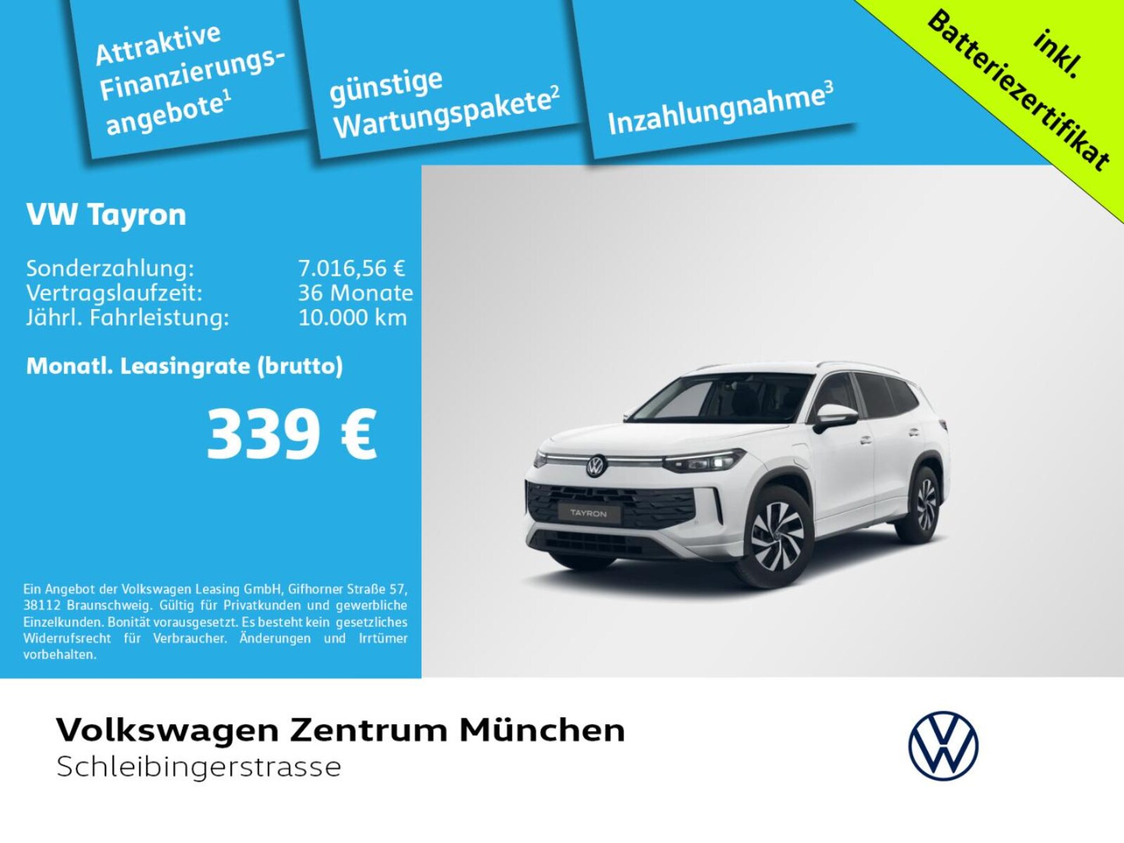 Volkswagen Tayron – Bild 2