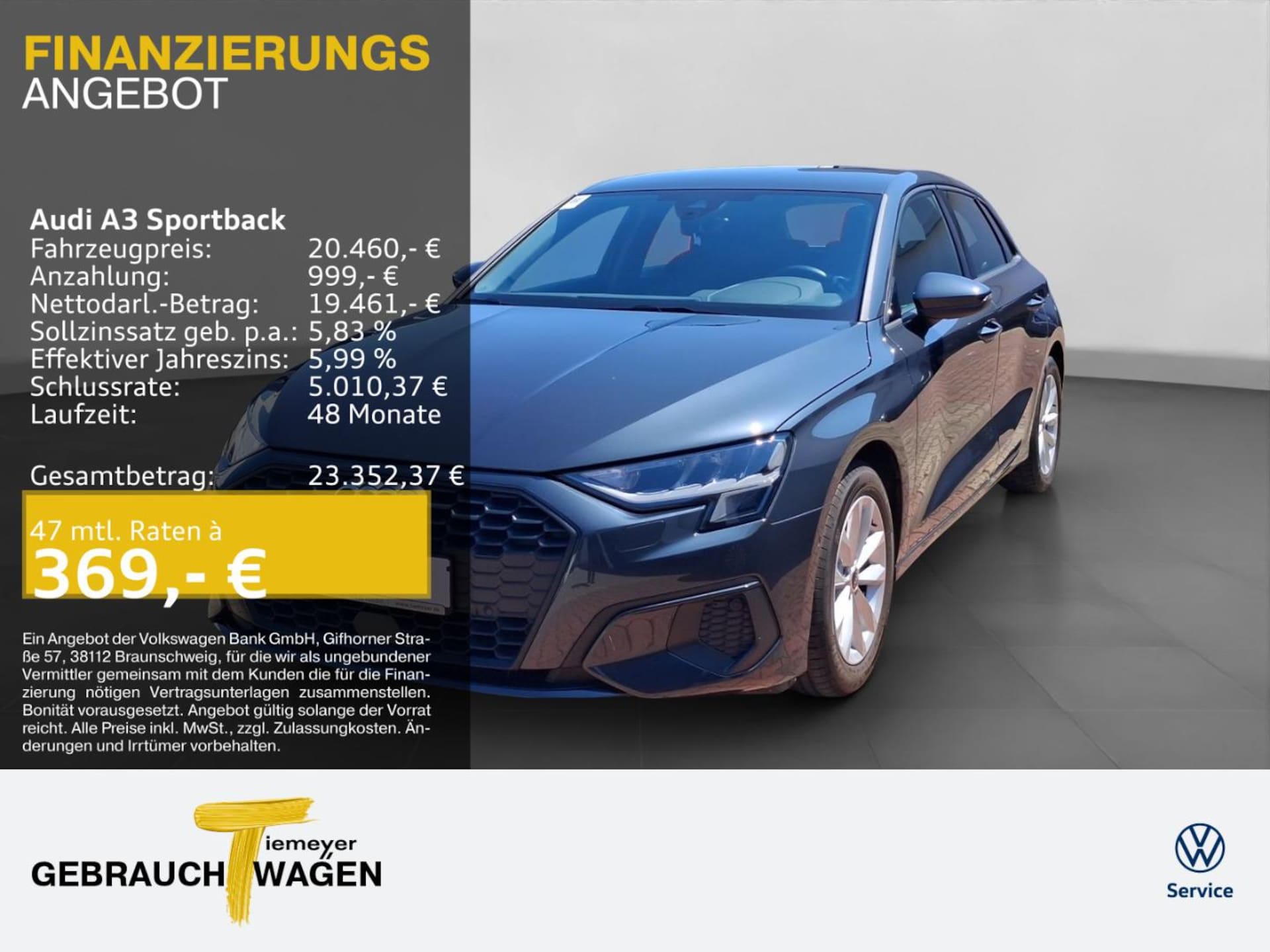 Audi A3 Sportback
