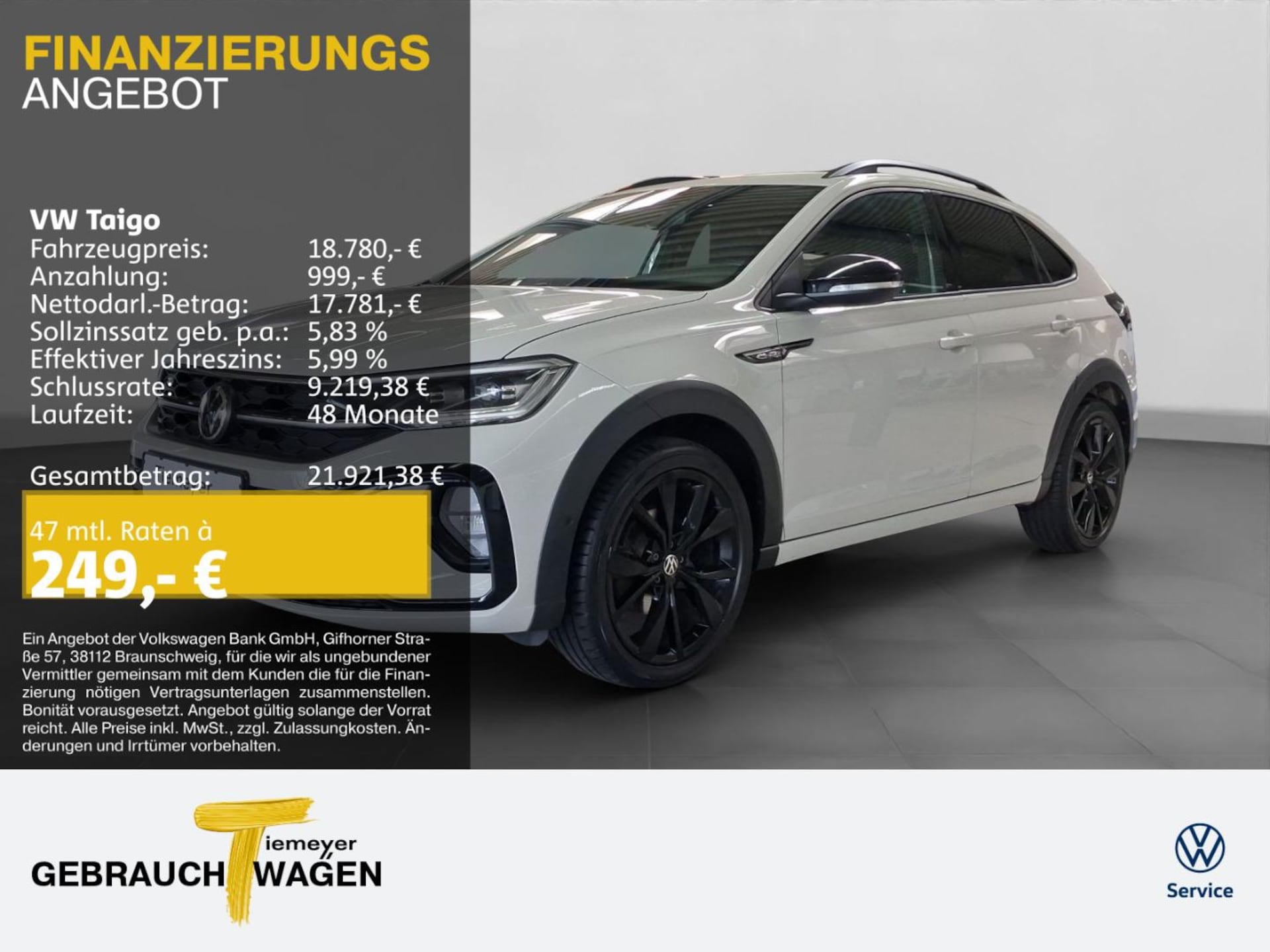 Volkswagen Taigo R-Line