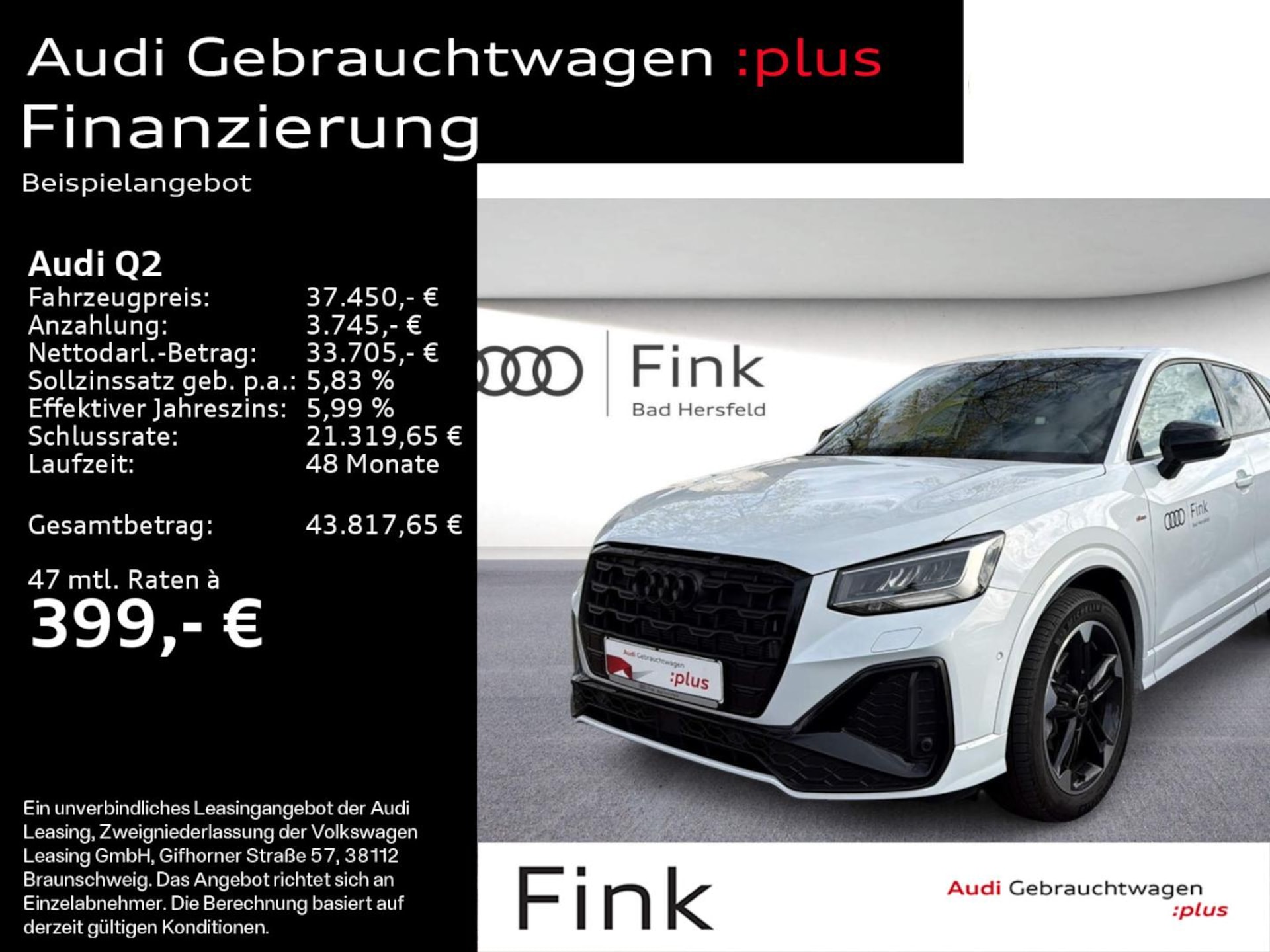 Audi Q2 S line