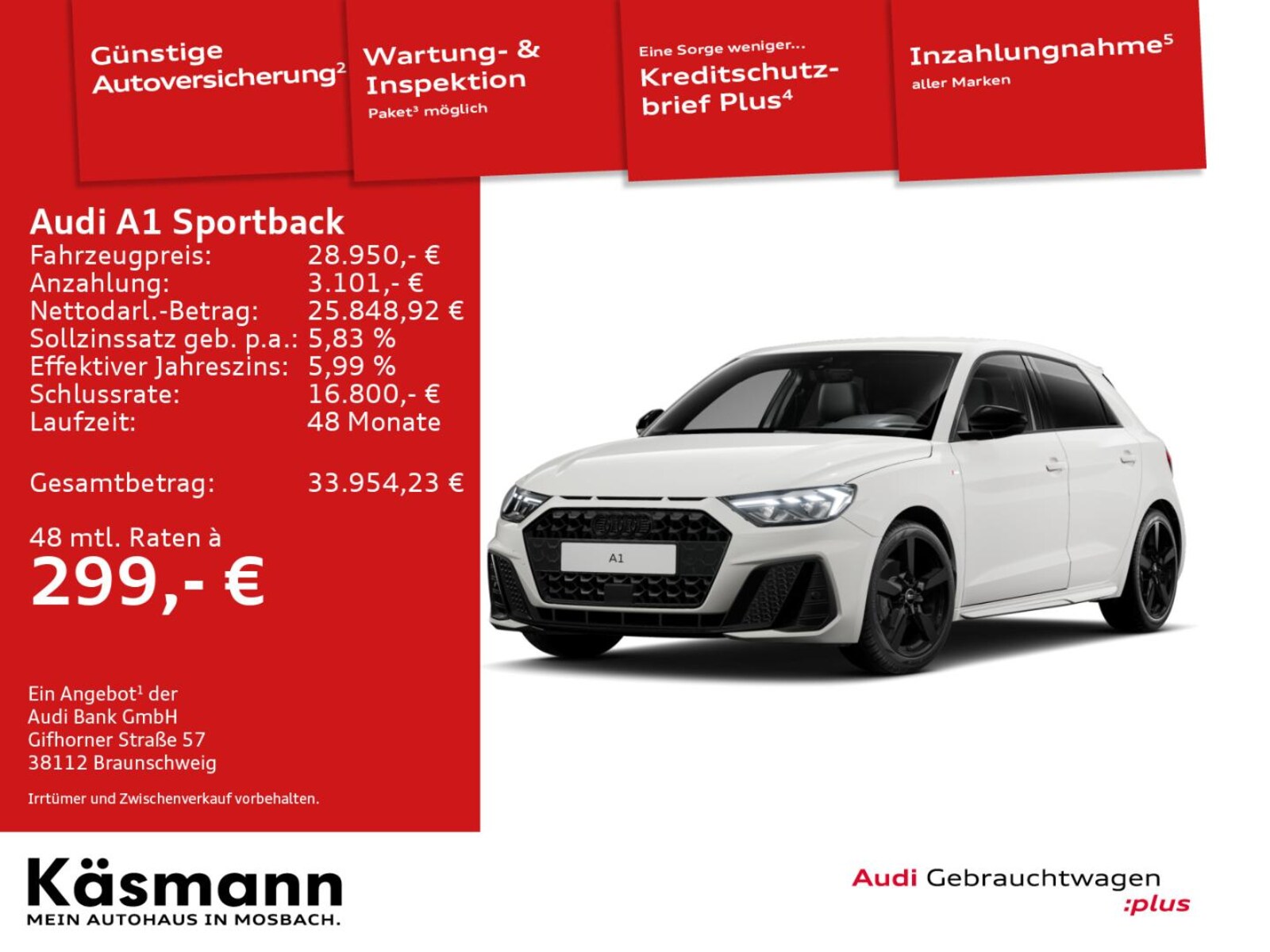 Audi A1 Sportback – Bild 2
