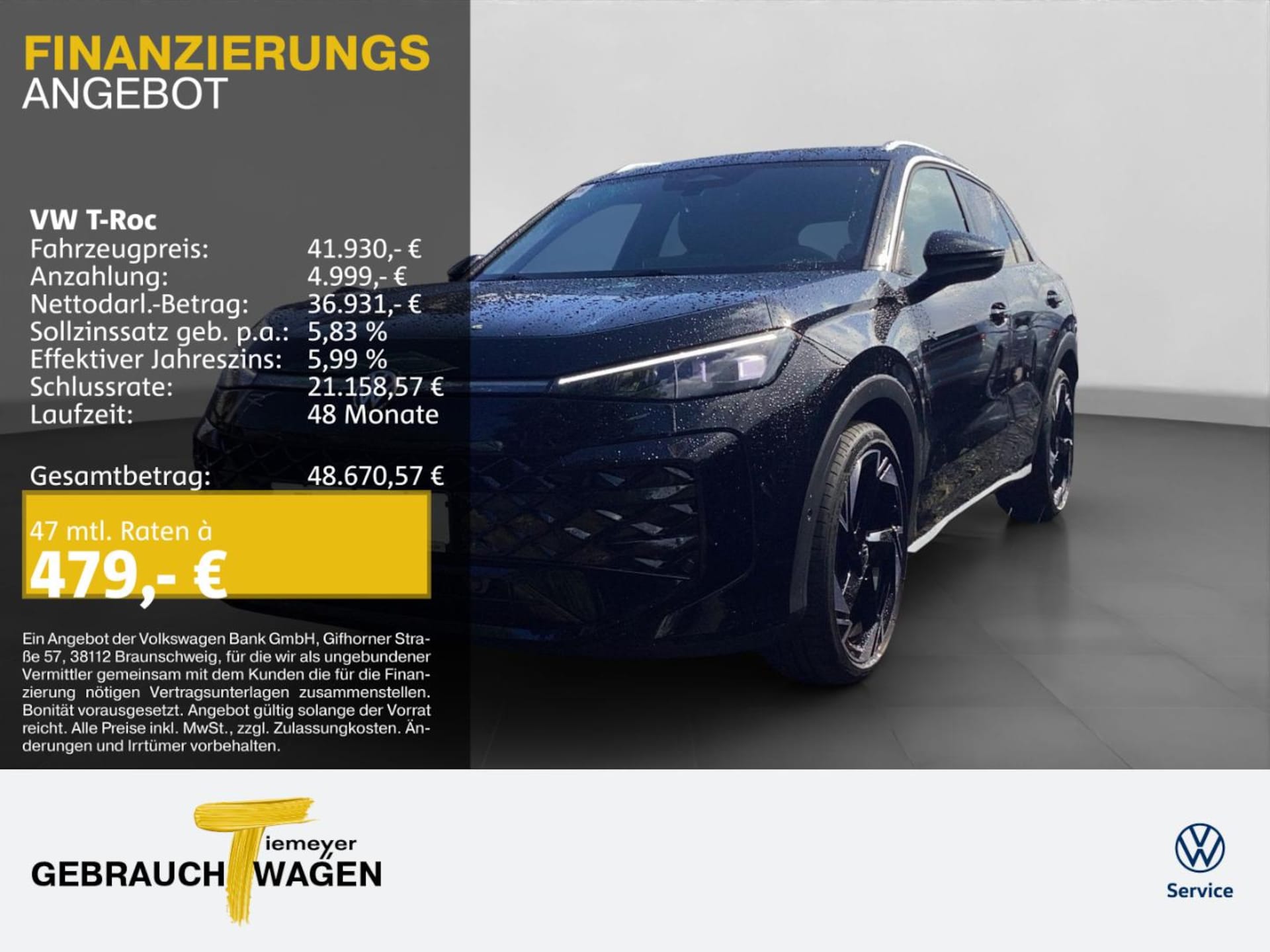 Volkswagen T-Roc R-Line