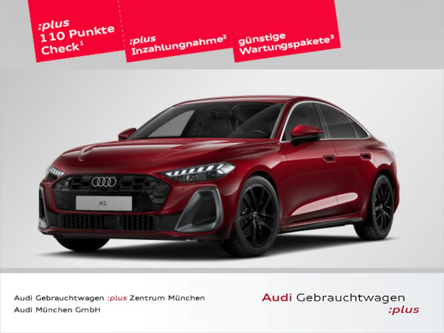 Bild über Audi A5 Limousine TFSI S tronic - für weitere Informationen kontaktieren Sie den Audi Partner