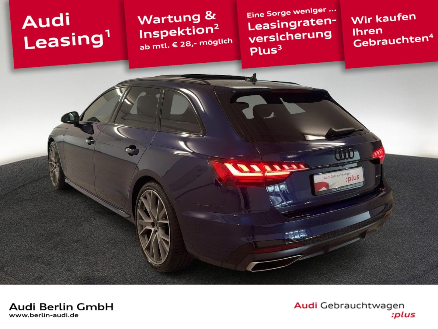 Bild über Audi A4 Avant S line 45 TFSI quattro S tronic - für weitere Informationen kontaktieren Sie den Audi Partner