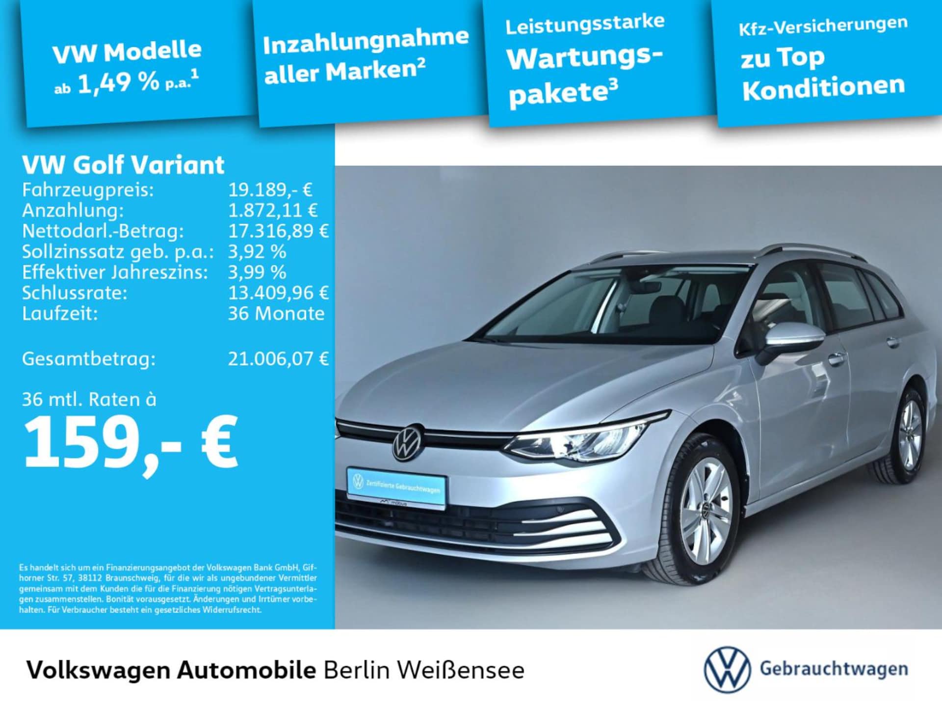 Volkswagen Golf Variant Life