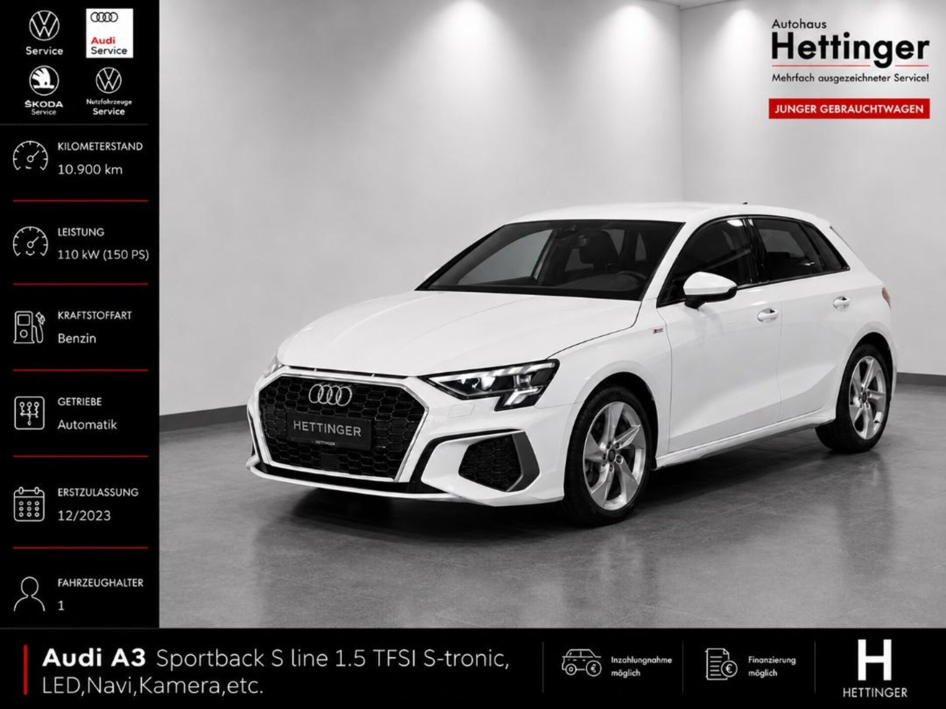Audi A3 Sportback S line