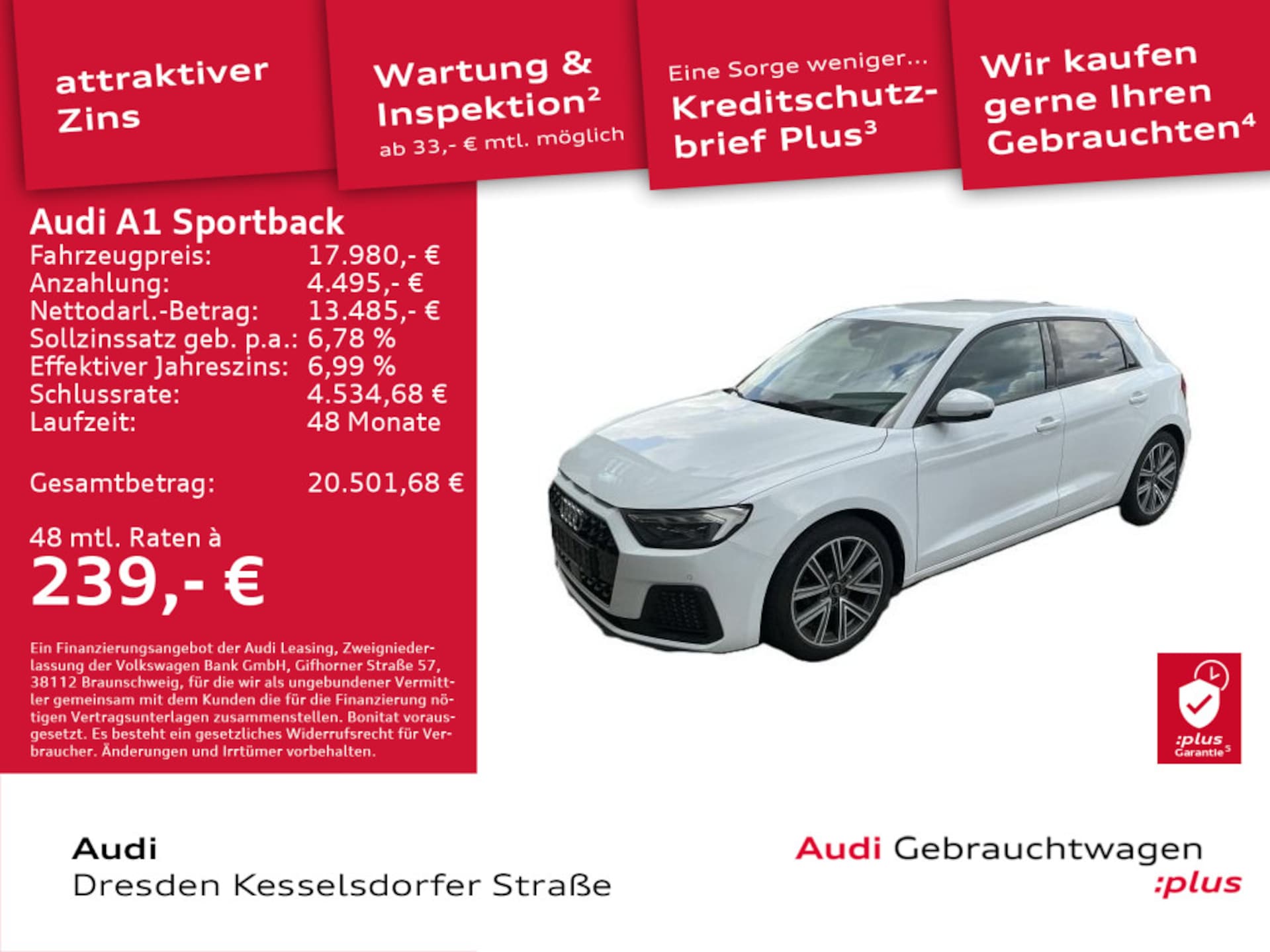 Audi A1 Sportback Advanced
