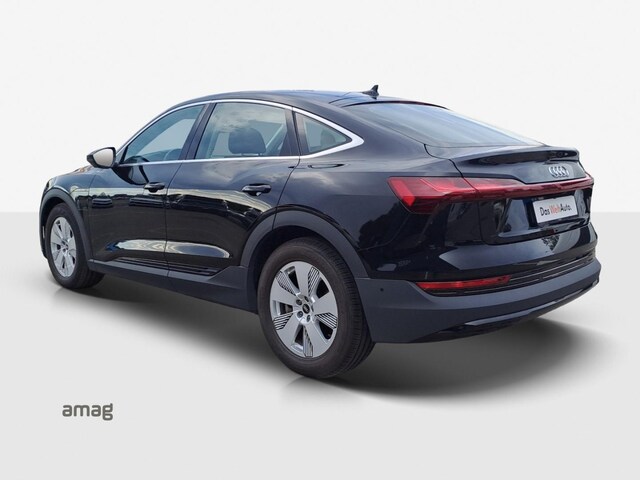 Bild über Audi e-tron Sportback Basis 55 quattro 300,00 kW - for more details contact your dealer