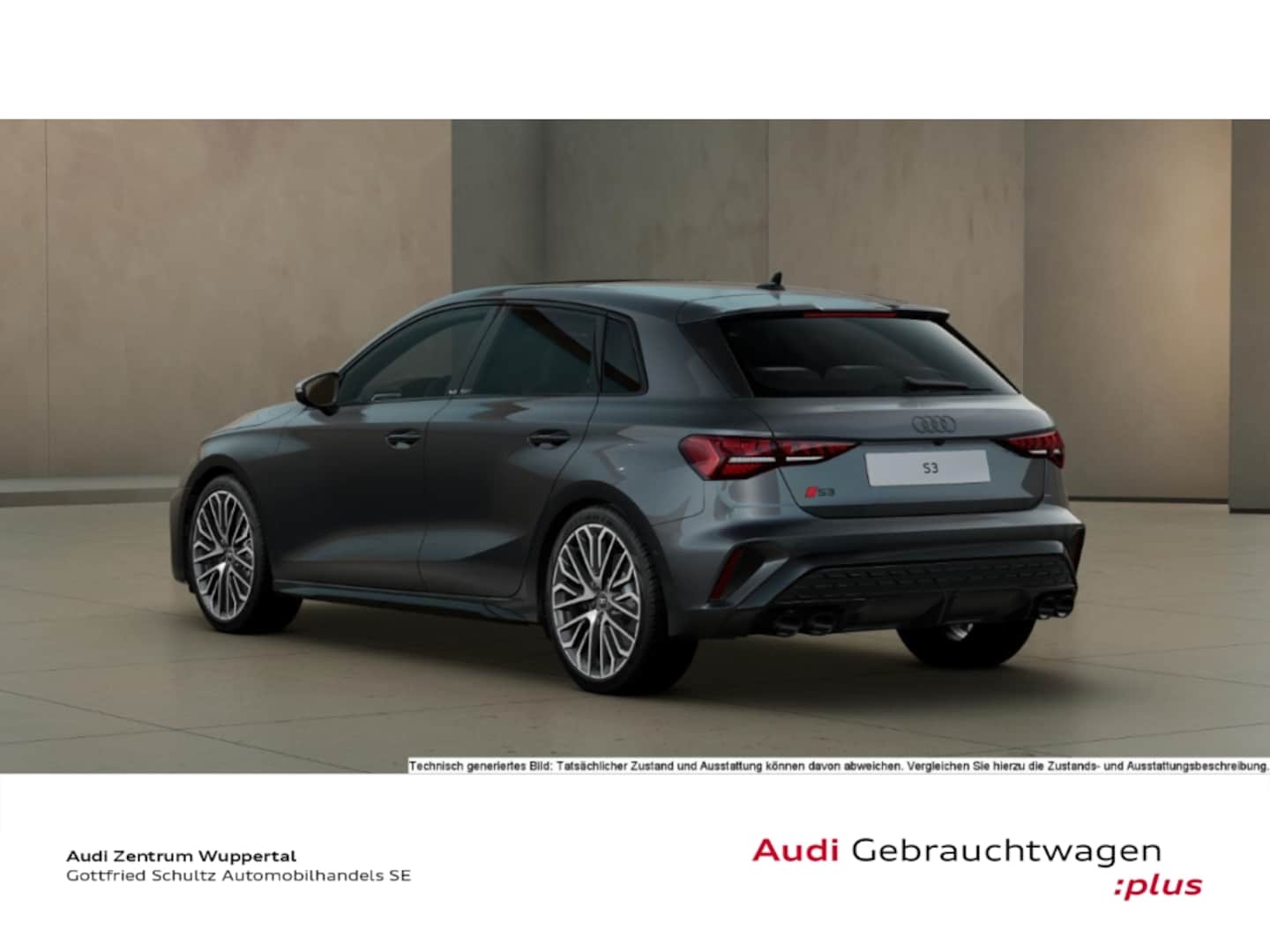 Bild über Audi S3 Sportback TFSI quattro S tronic - für weitere Informationen kontaktieren Sie den Audi Partner