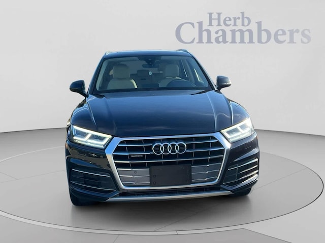 Used 2019 Audi Q5 Premium Plus with VIN WA1BNAFYXK2126641 for sale in Burlington, MA