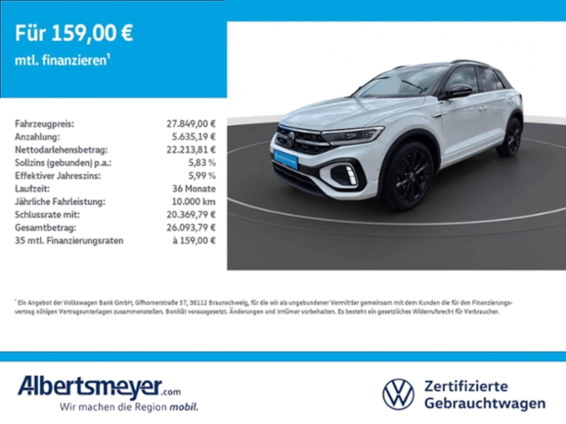Volkswagen T-Roc R-Line
