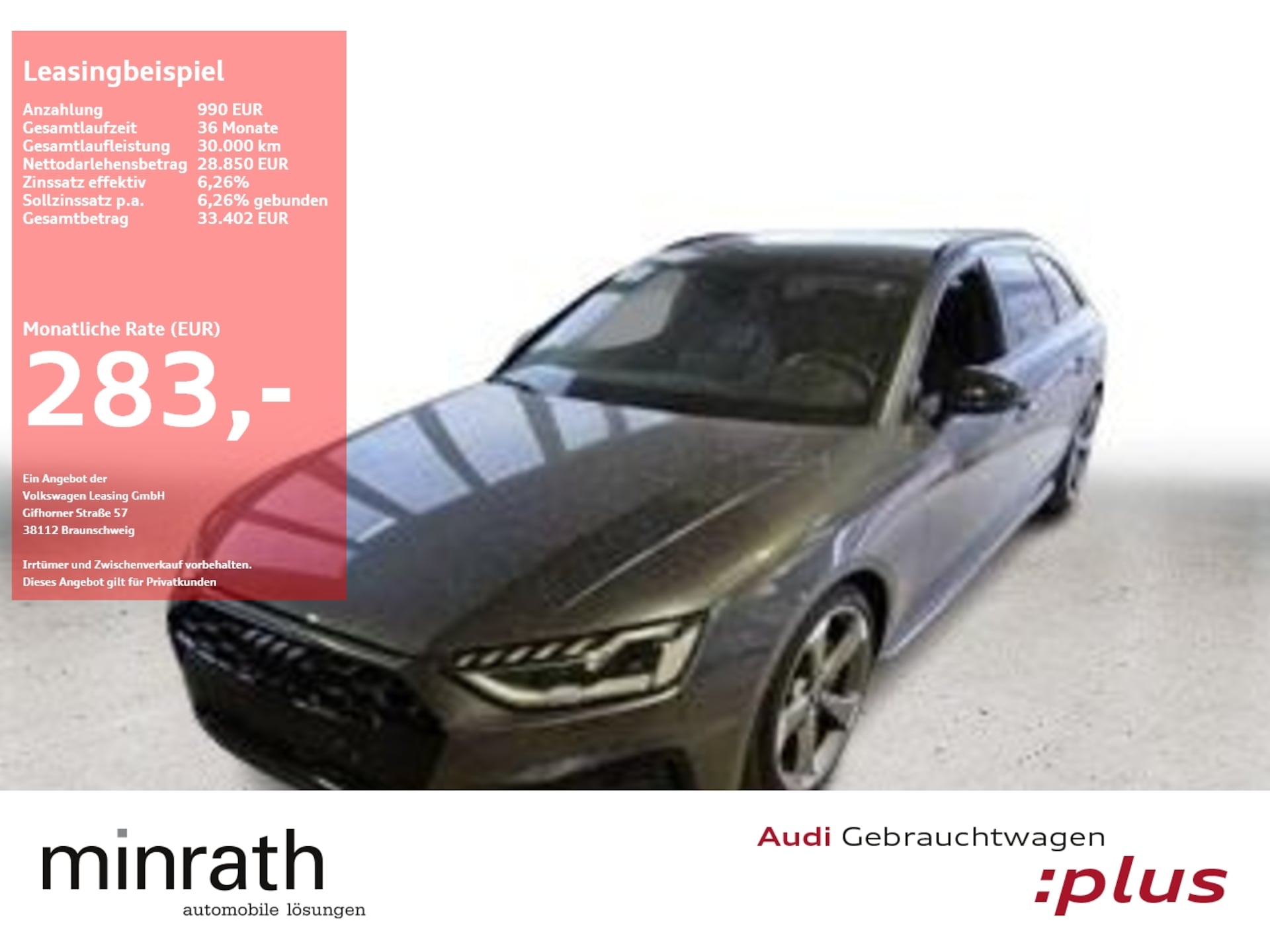 Audi A4 Avant S line