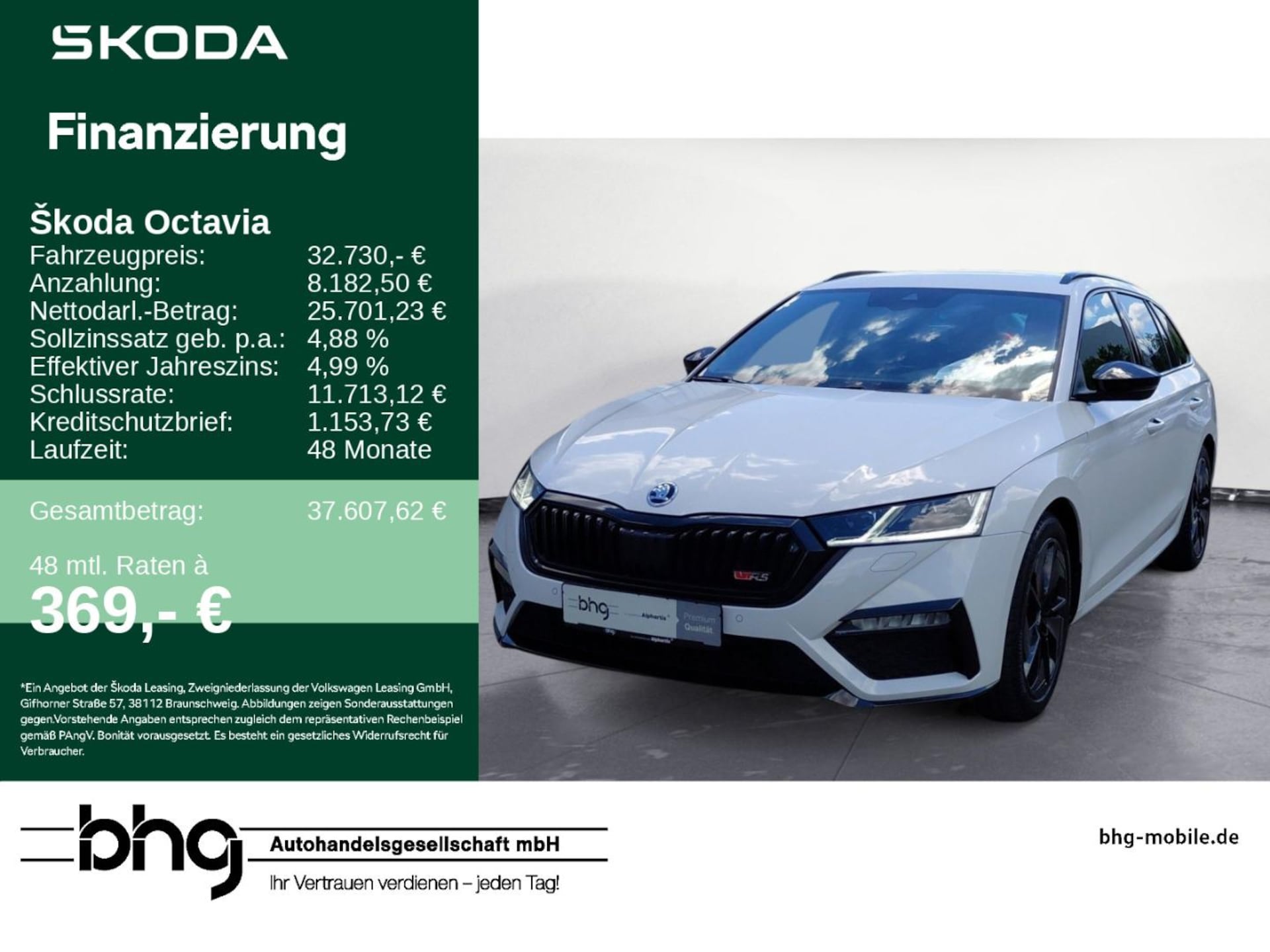 Skoda Octavia Combi RS