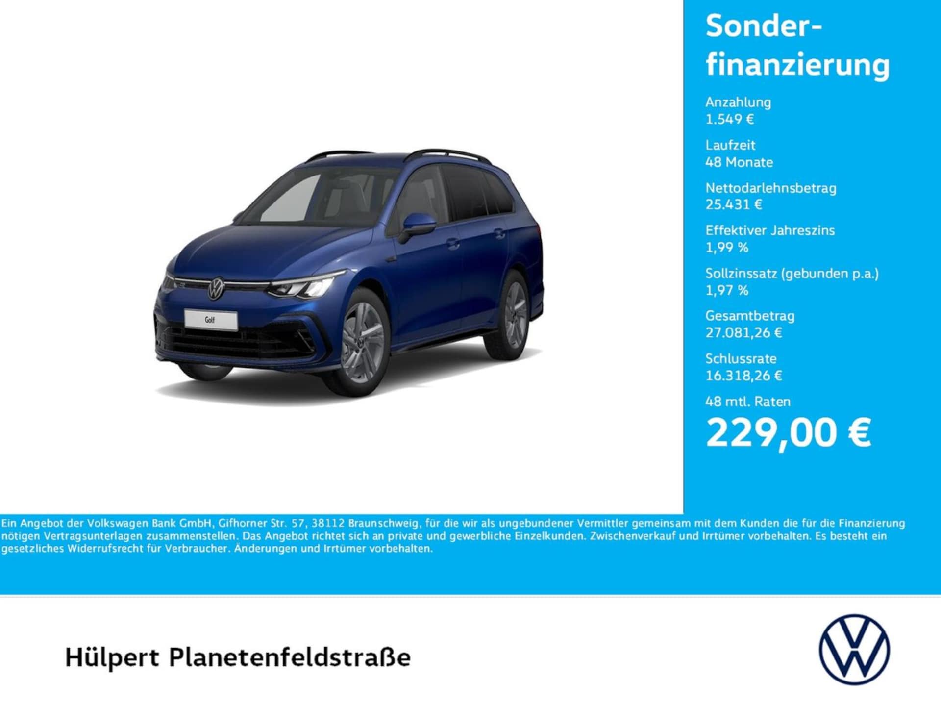 Volkswagen Golf Variant R-Line