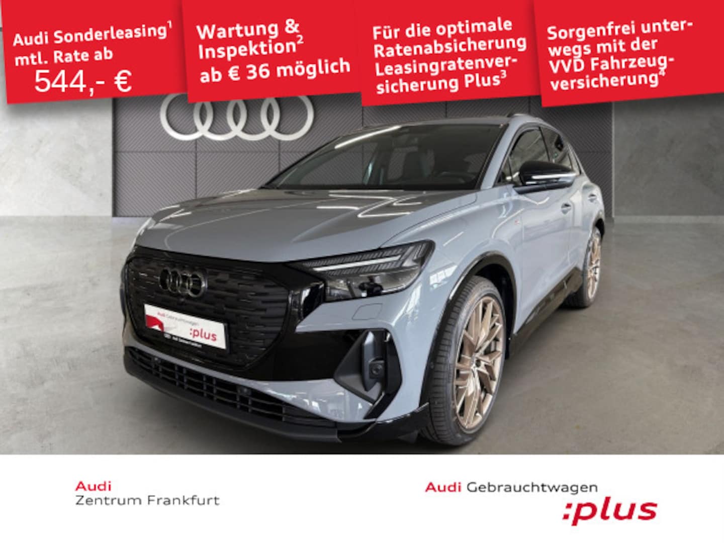 Bild über Audi Q4 e-tron 45 e-tron - für weitere Informationen kontaktieren Sie den Audi Partner