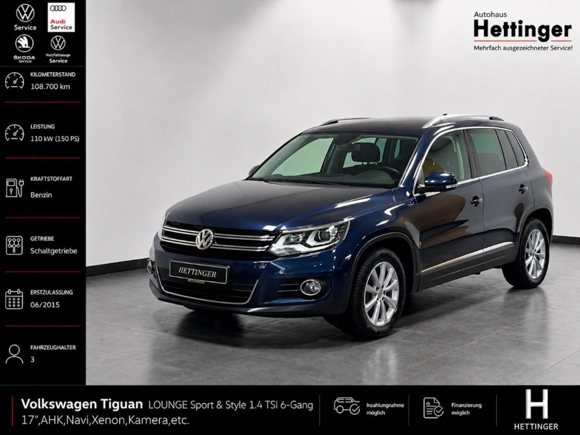 Volkswagen Tiguan LOUNGE Sport & Style