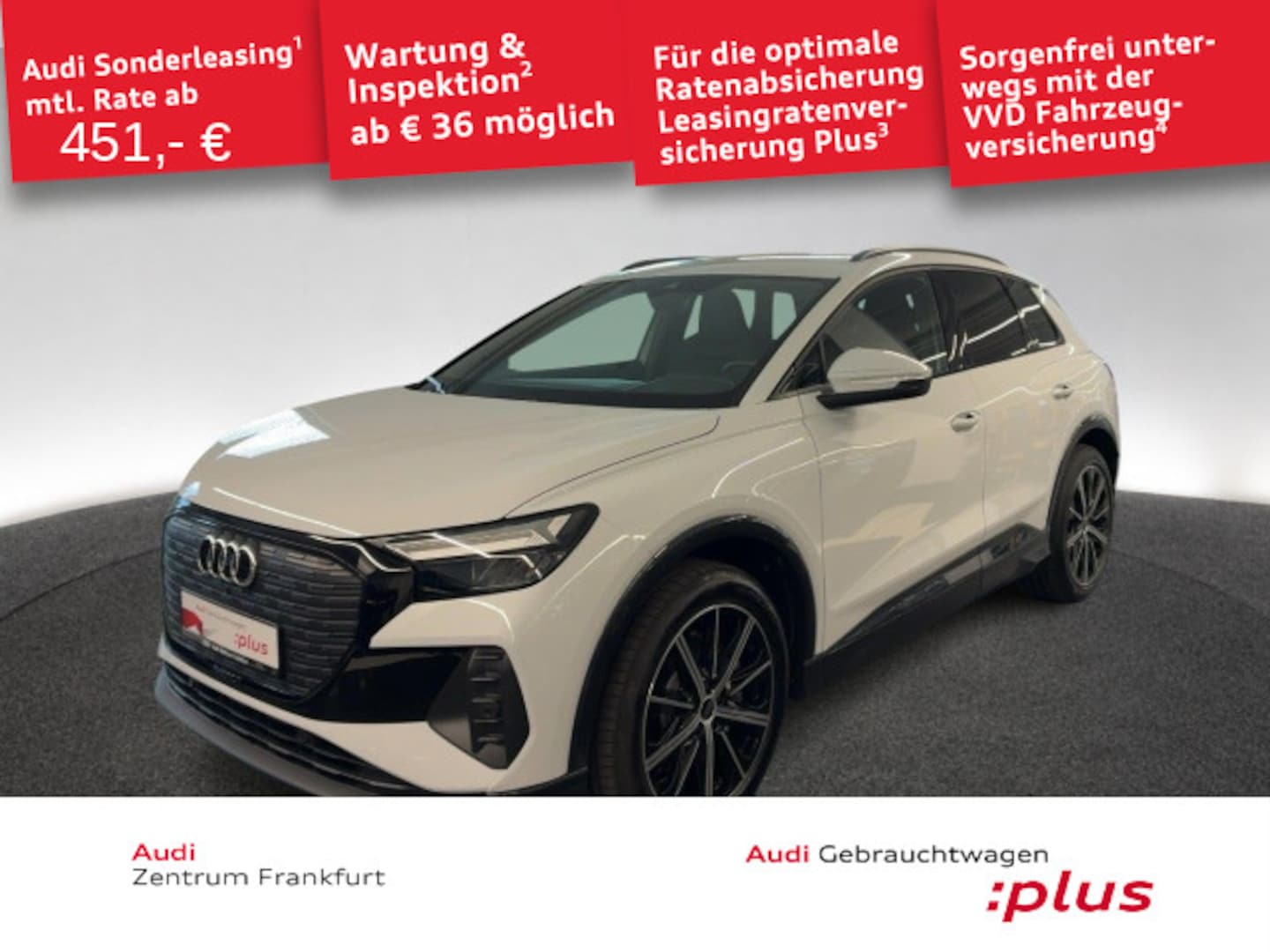 Bild über Audi Q4 e-tron 40 e-tron - für weitere Informationen kontaktieren Sie den Audi Partner