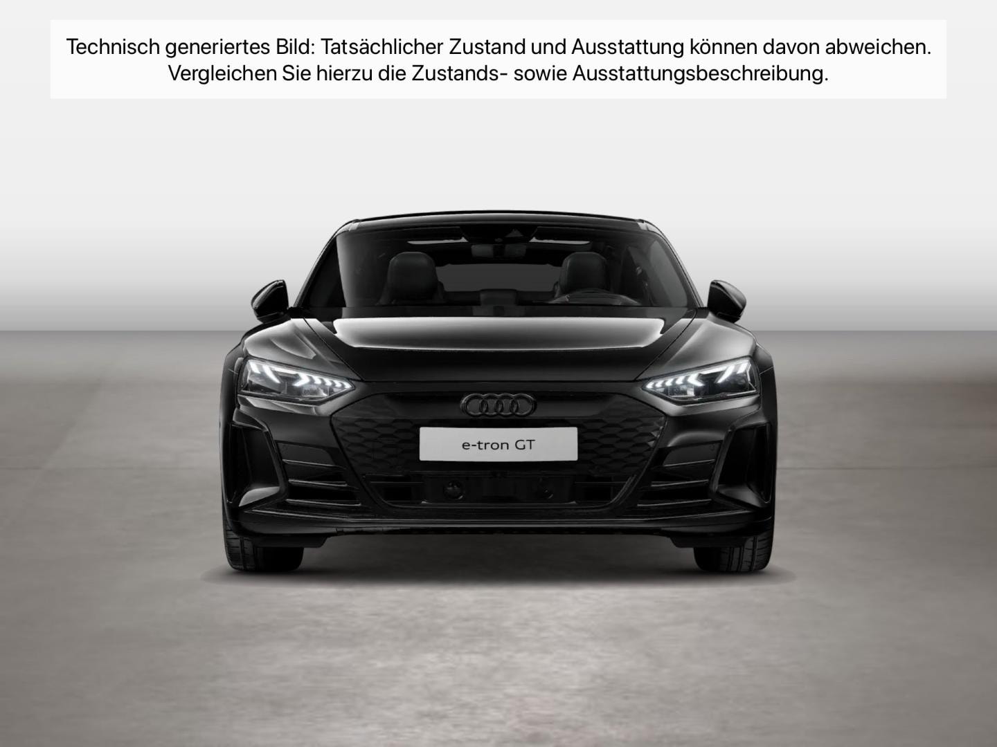 Bild über Audi e-tron GT e-tron quattro - für weitere Informationen kontaktieren Sie den Audi Partner