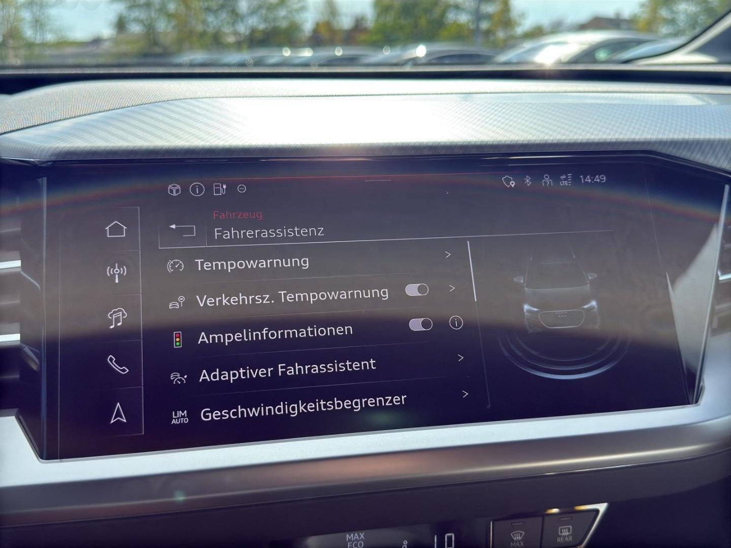 Bild über Audi Q4 e-tron 45 e-tron - für weitere Informationen kontaktieren Sie den Audi Partner