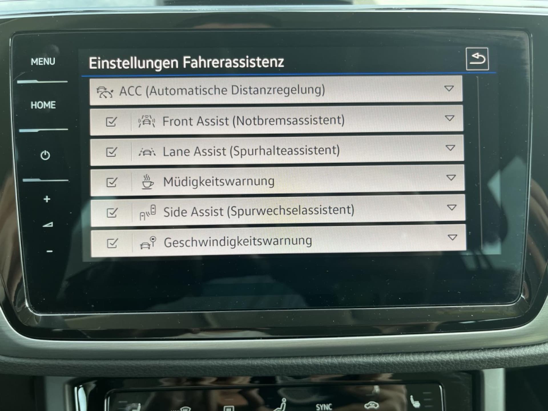 Volkswagen Touran Comfortline